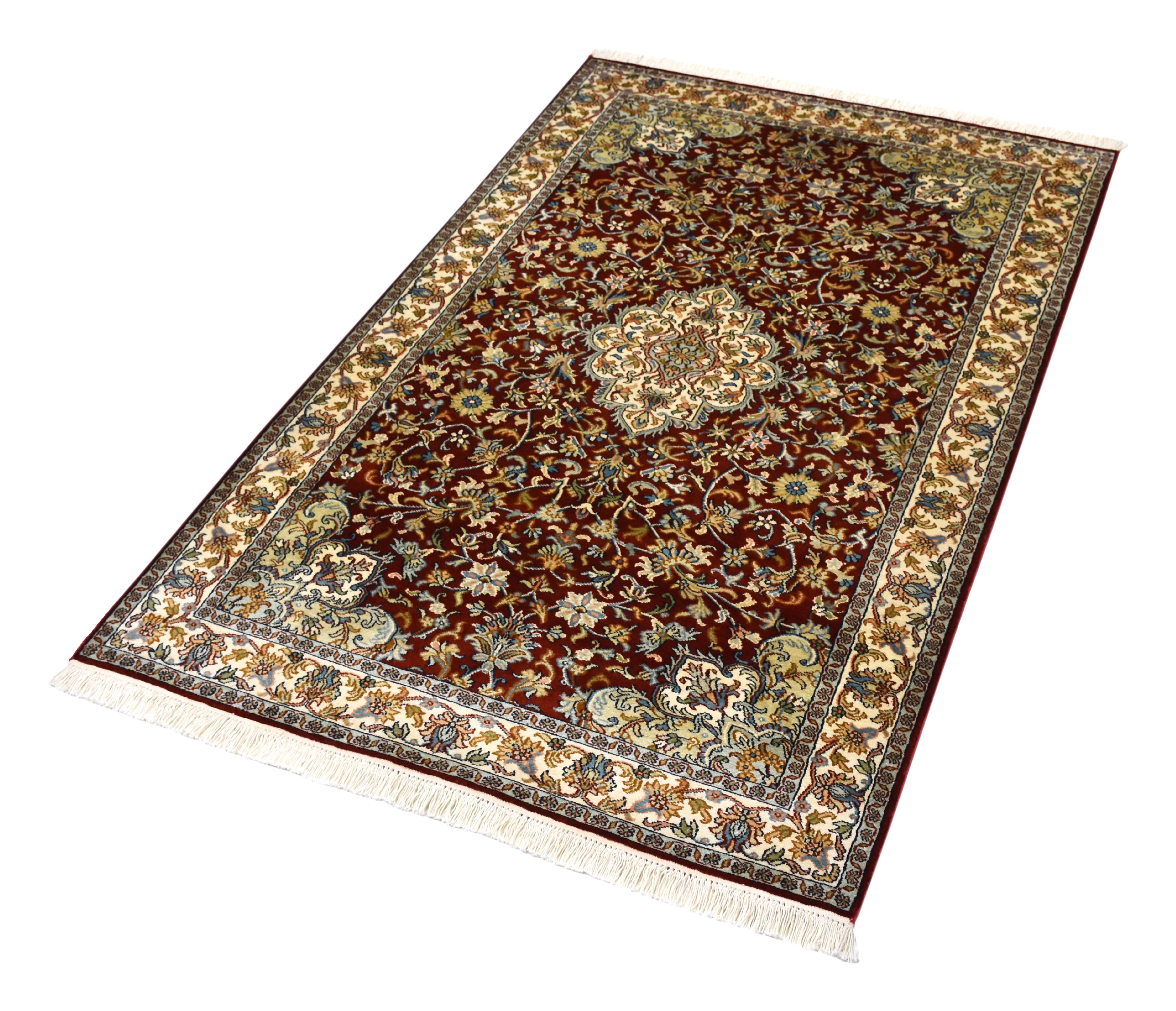 kayoom-kashan-8075-multi-orient-teppich-95x152-cm image 2