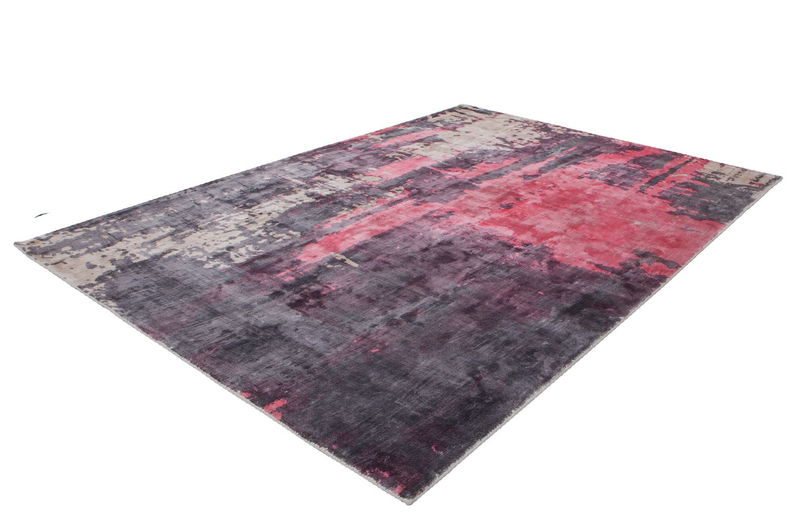 kayoom-ocean-100-handgefertigter-vintage-kurzflorteppich-viskose-modernes-design image 3