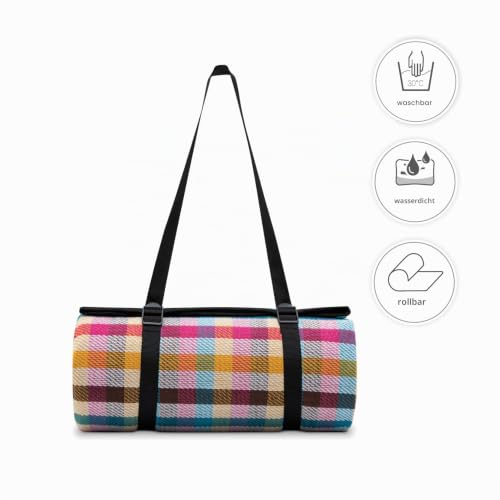 paco-home-picknickdecke-xxl-wasserdicht-mehrfarbig-3-200x300-cm-mit-tragegriff image 8