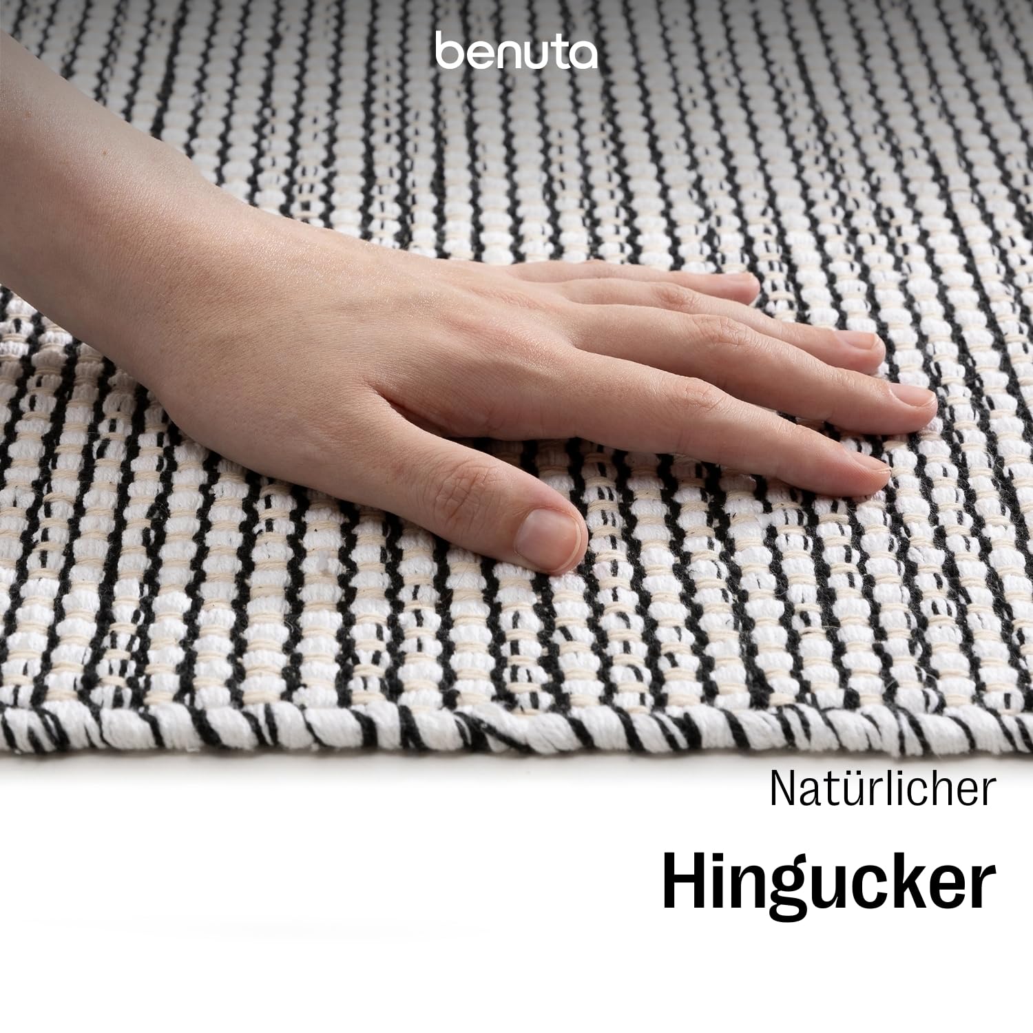benuta-basic-teppich-ron-handgewebt-baumwolle-beige-schwarz-70x200-cm-l-ufer image 6