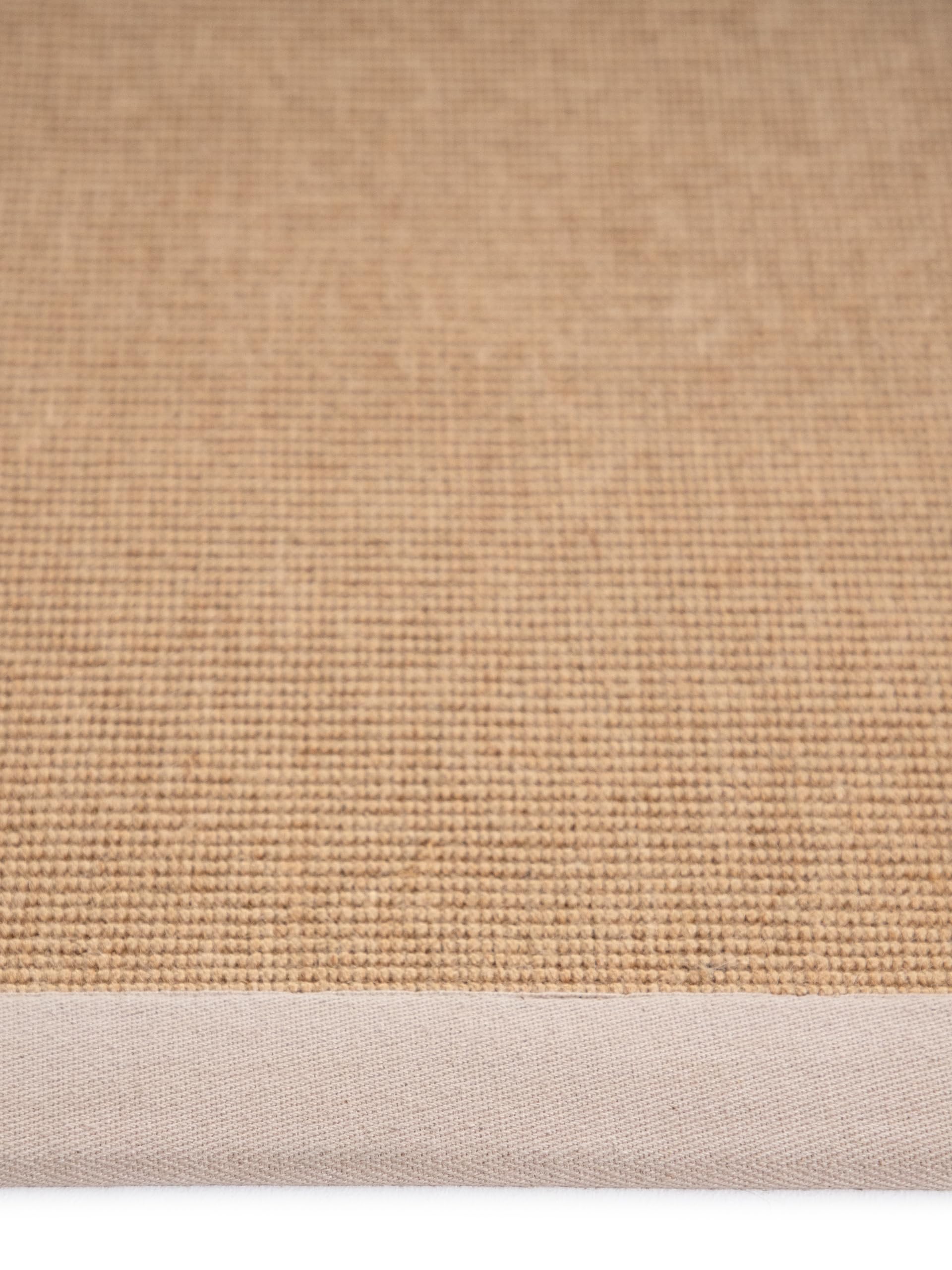 carpetfine-sisalteppich-naturfarbe-80x150-cm-handgewebt-beige-jute-baumwolle image 7