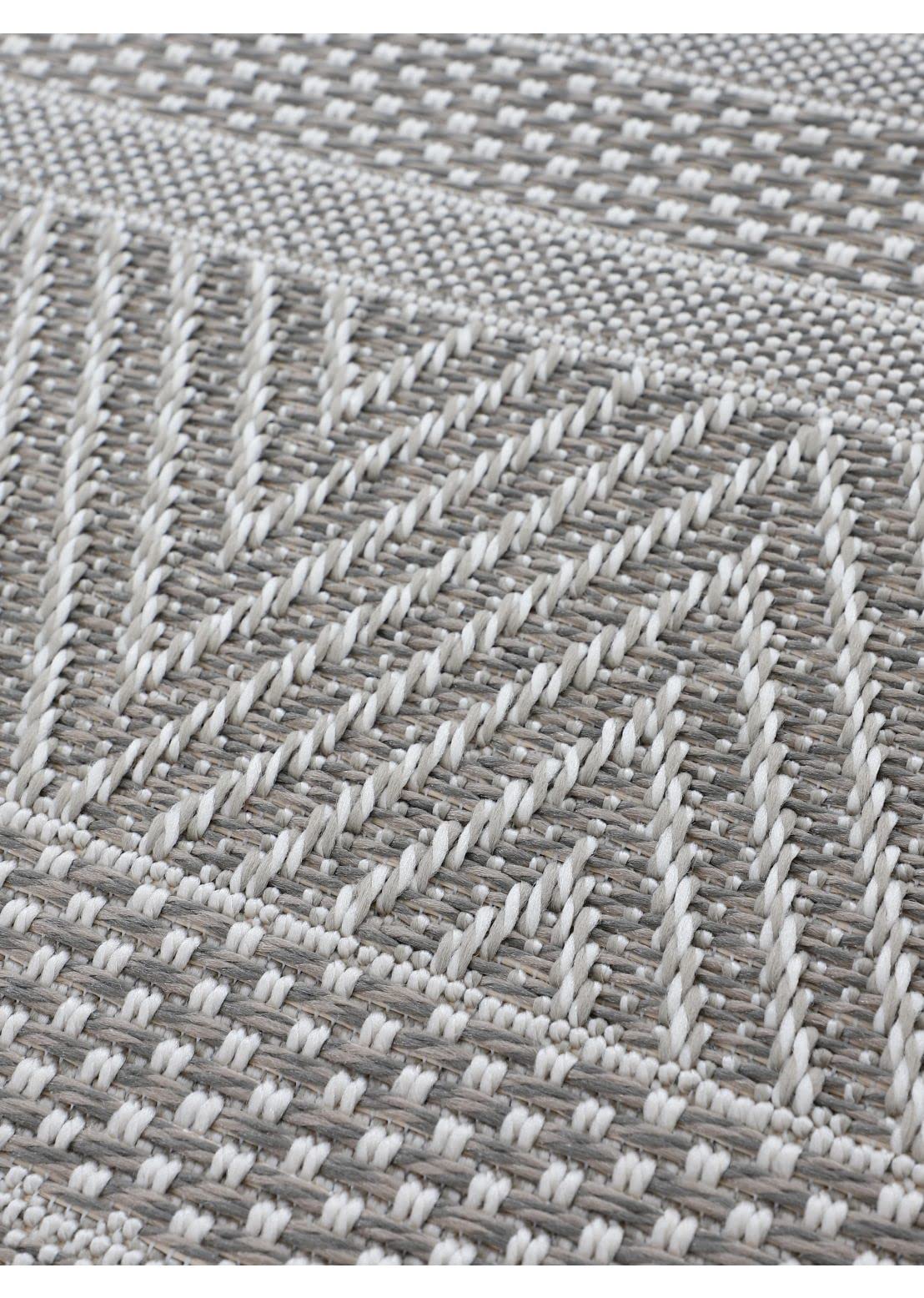 carpetfine-boho-beige-flachgewebeteppich-80x150-cm-in-outdoor-teppich-3 image 7