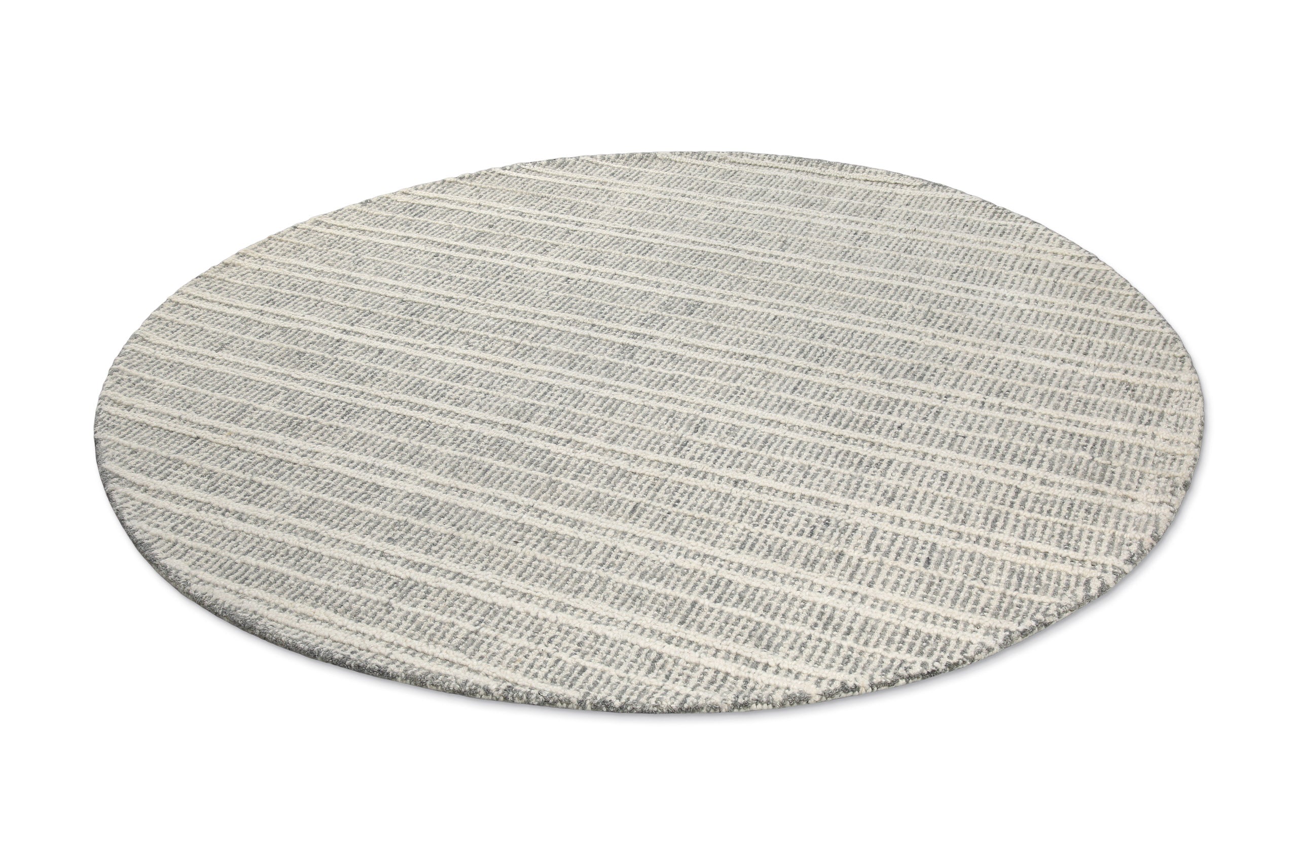 weconhome-hamptons-fortyfive-kurzflor-teppich-rund-grau-aus-schurwolle image 3