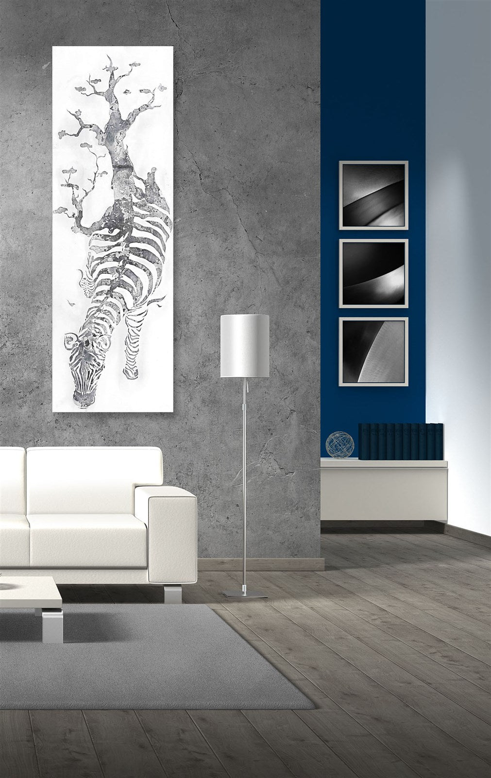 kayoom-l-wandbild-serengeti-50-cm-x-150-cm-auf-leinwand image 2