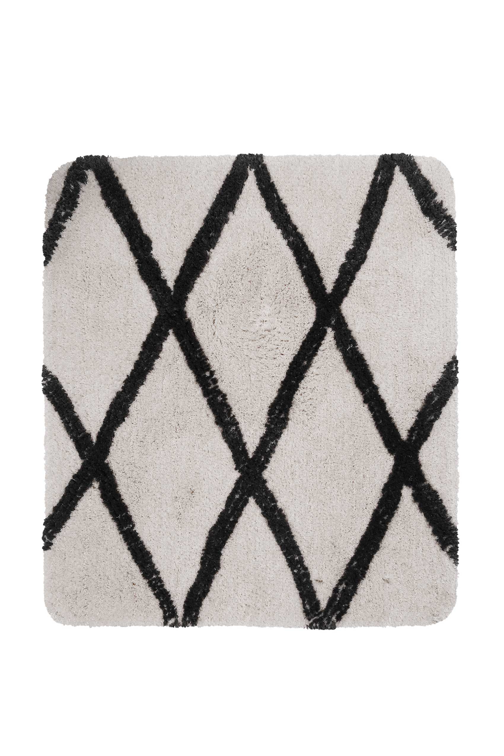 homie-living-badteppich-creme-schwarz-san-bosa-rauten image 8