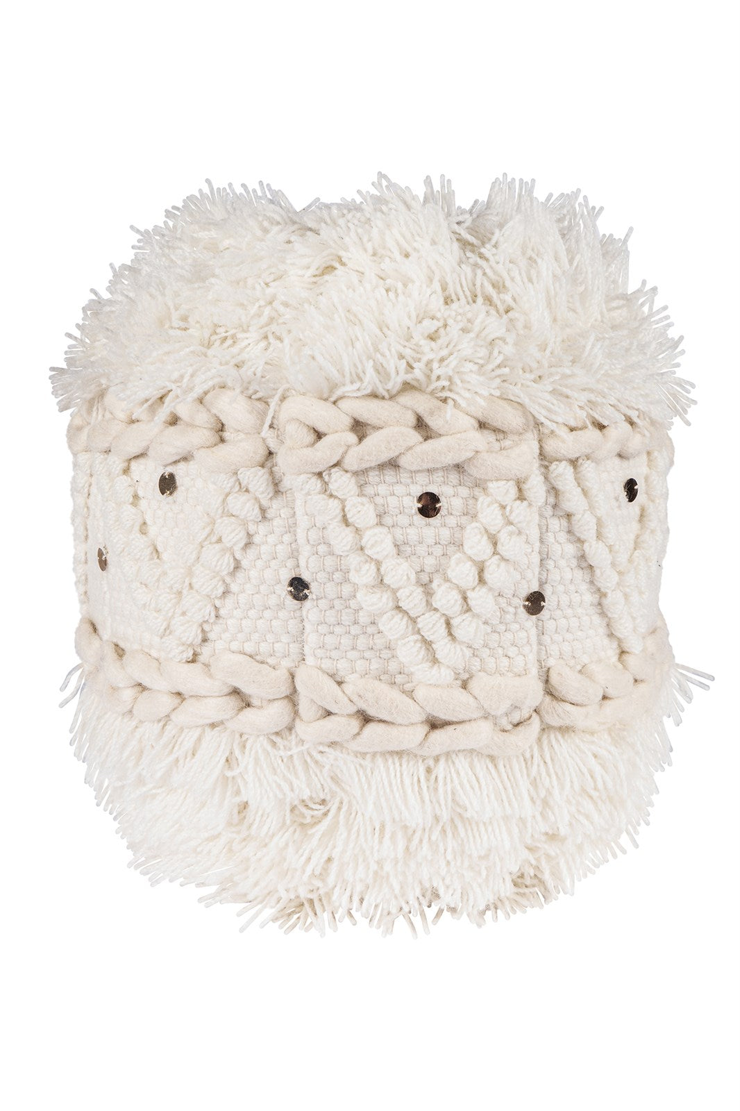 kayoom-pouf-bohist-525-hocker-im-boho-stil-mit-fransen-und-quasten image 5