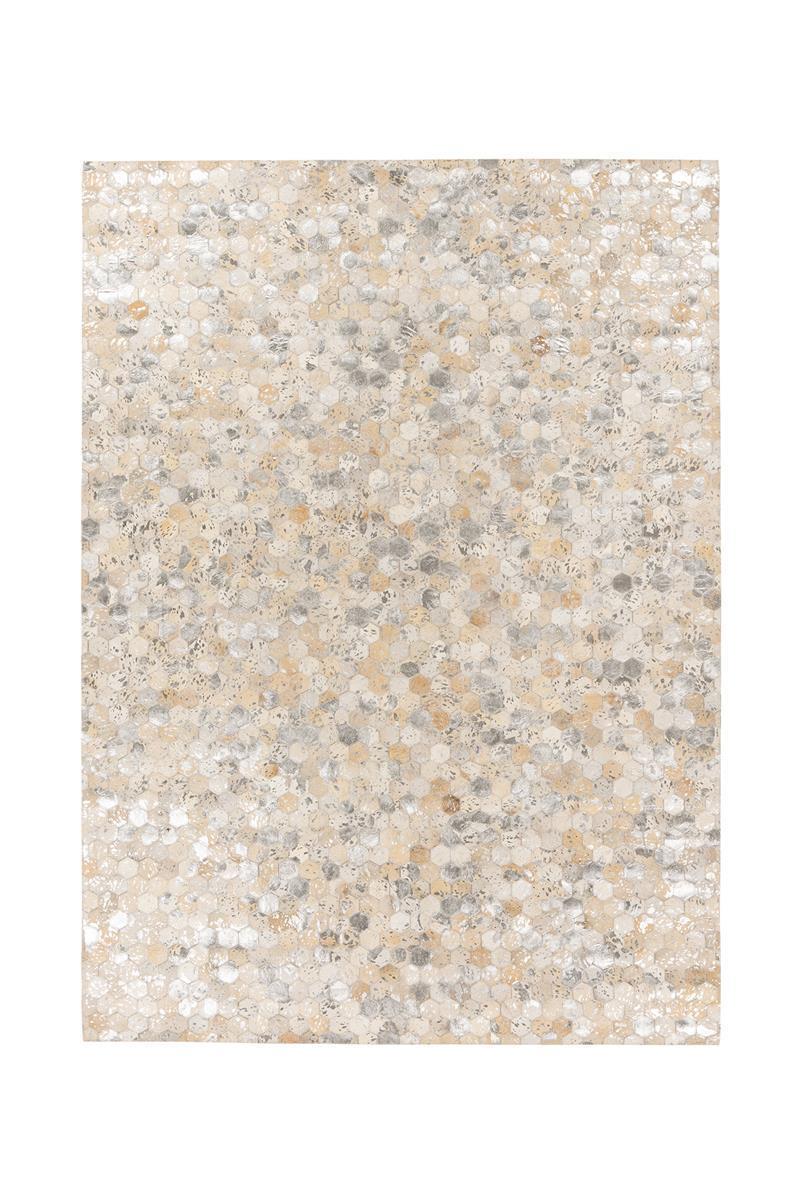 kayoom-lavin-1025-leder-teppich-handgefertigter-patchwork-teppich-aus-naturfell image 5