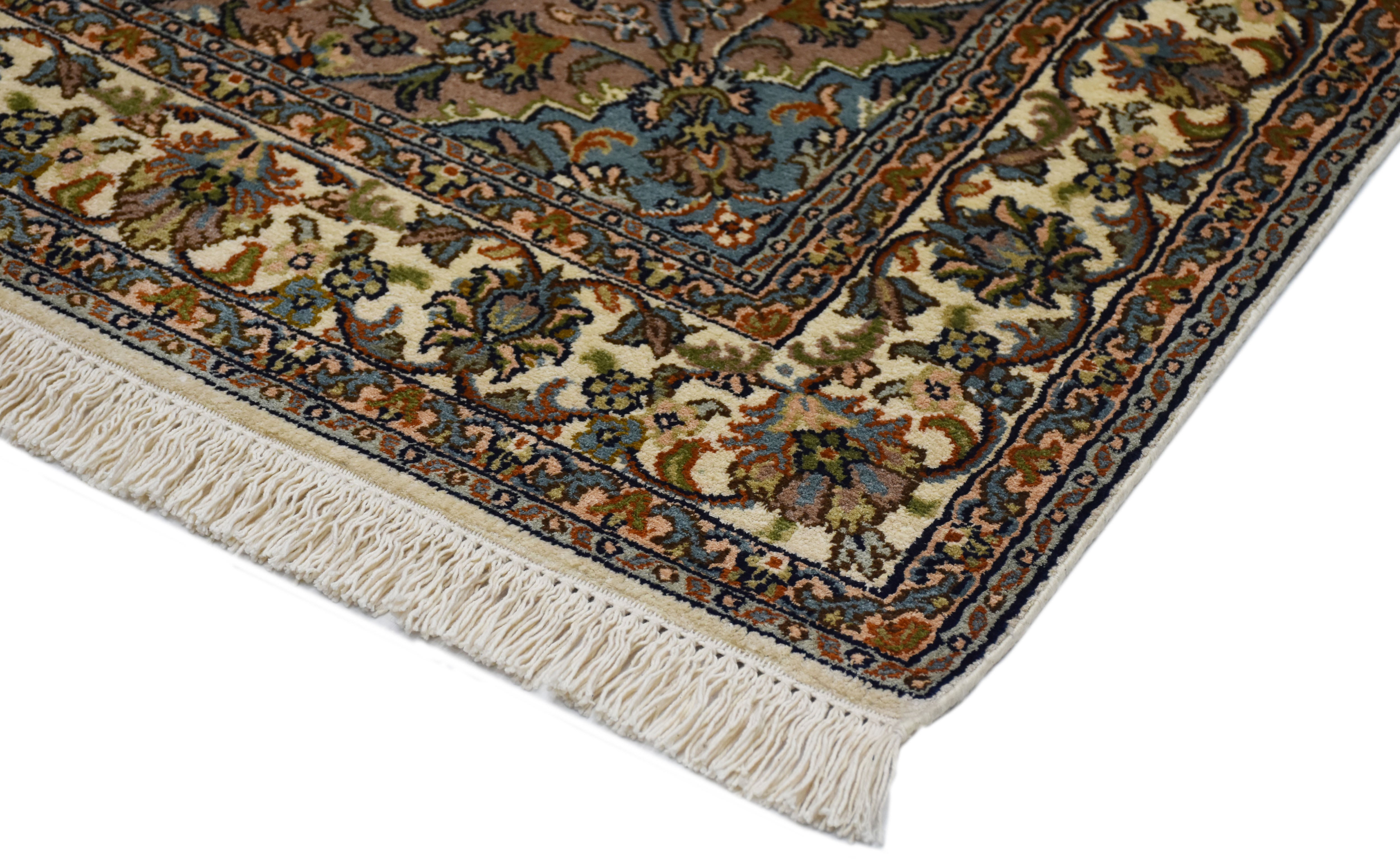 kayoom-kashan-9545-multi-teppich-orient-design-handgewebt-96x157-cm-b-no-91 image 5
