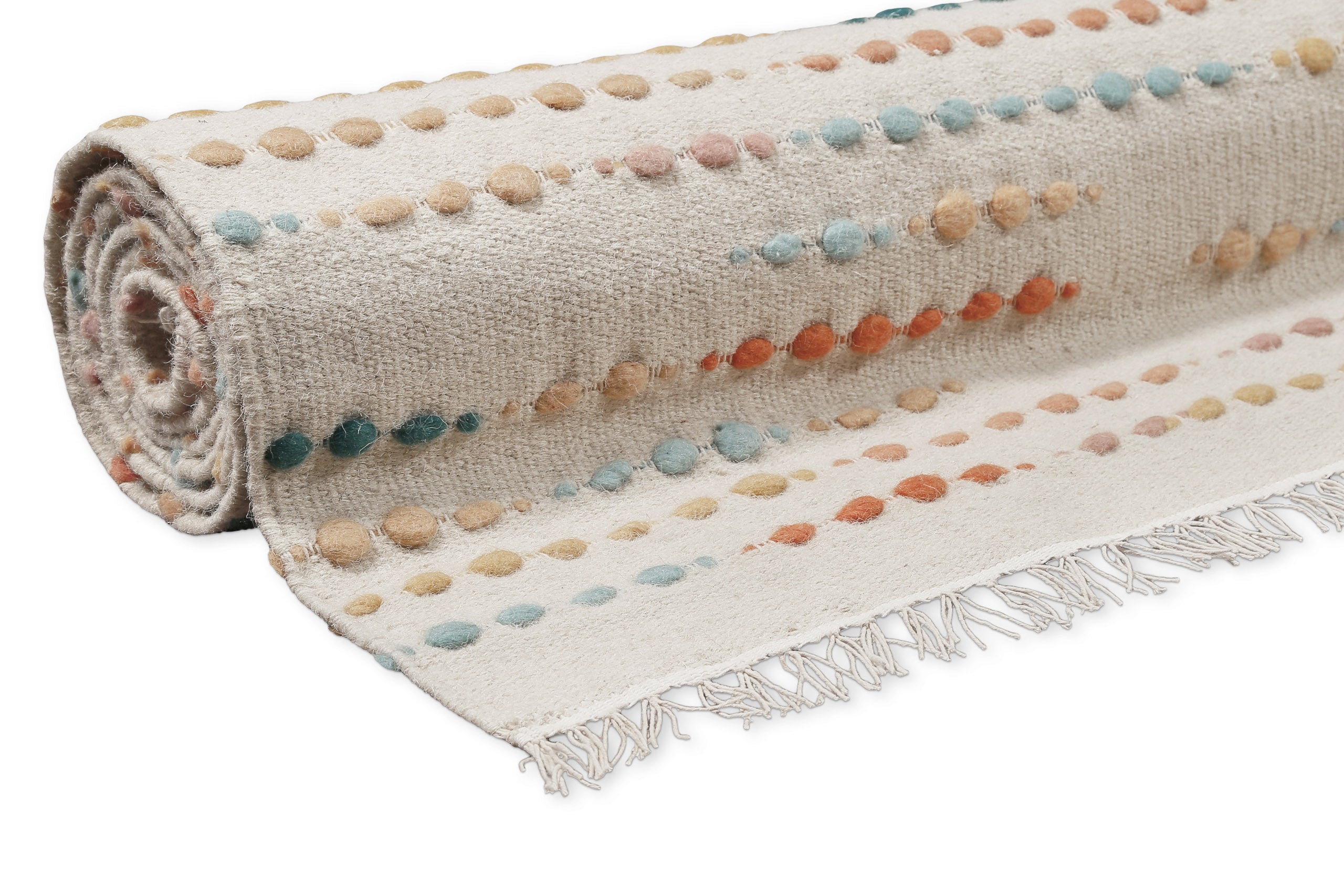 weconhome-maddie-wollteppich-multi-handgewebte-schurwolle-mit-punktmuster image 6