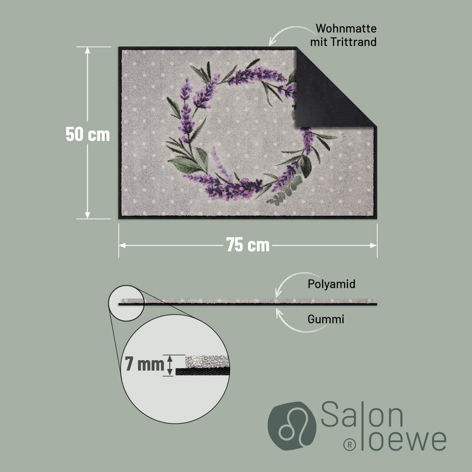 salonloewe-lavender-wreath-eingangsmatte-50-x-75-cm-lavendelkranz-grau image 4