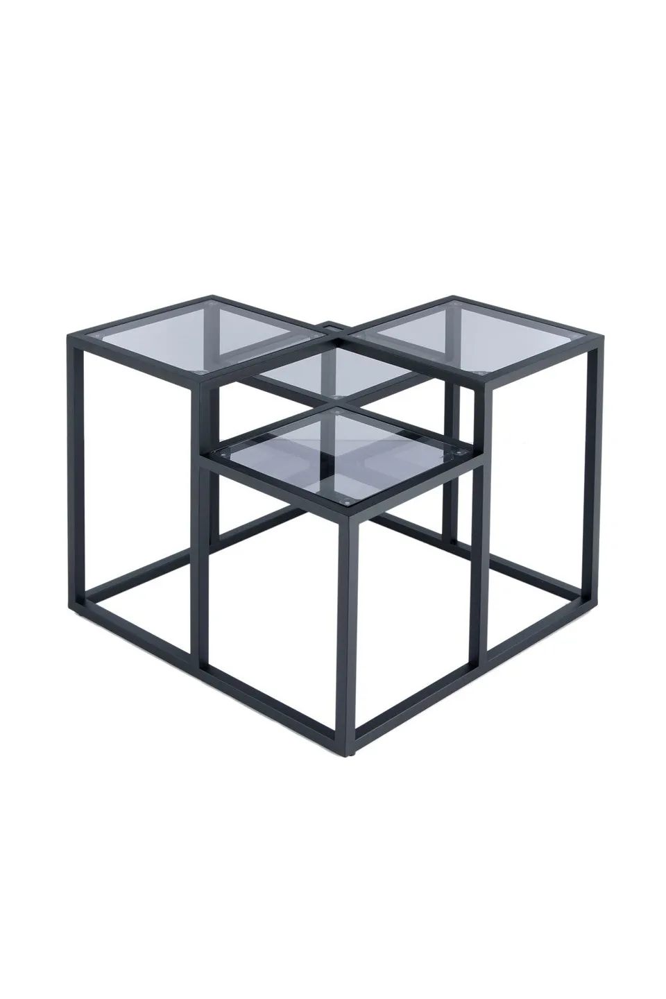 kayoom-beistelltisch-steps-625-modernes-design-mit-vier-ablagefl-chen-verschiede image 1