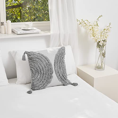 paco-home-boho-kissenbezug-mit-quastenfransen-single-grau image 6