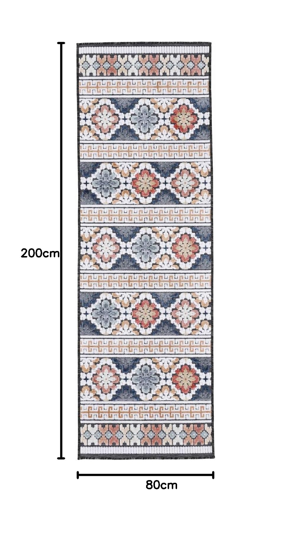 carpetfine-deja-l-ufer-dunkelblau-80x200-cm image 2