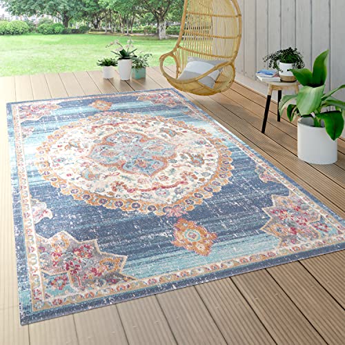 paco-home-aachen-outdoor-teppich-blau-beige-60x100-cm image 6