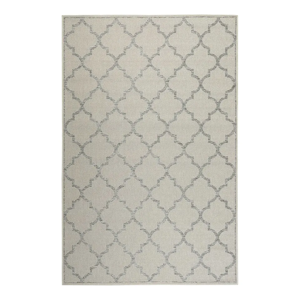 weconhome-gleamy-outdoor-teppich-beige-grau-gewebt image 1