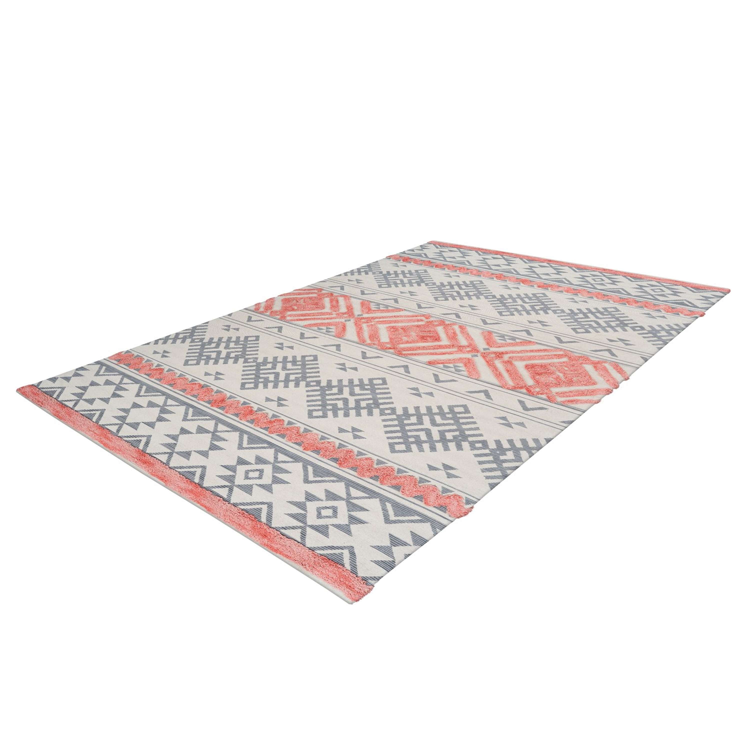 kayoom-ethnie-225-flachflorteppich-jacquard-gewebt-ethno-muster-f-r-moderne-orie image 4