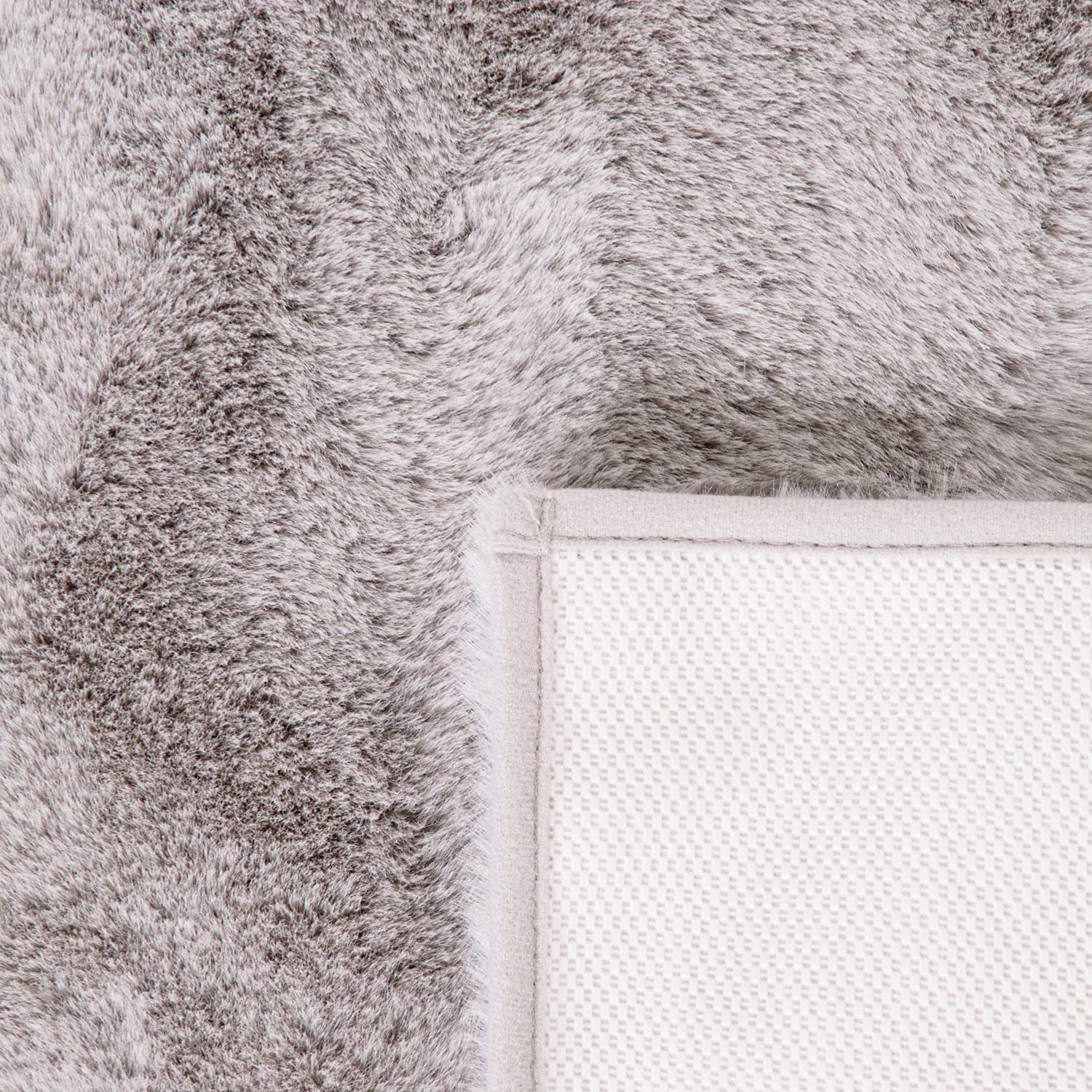 paco-home-spa-badezimmerteppich-shaggy-60x100-cm-grau-rutschfest-waschbar image 4