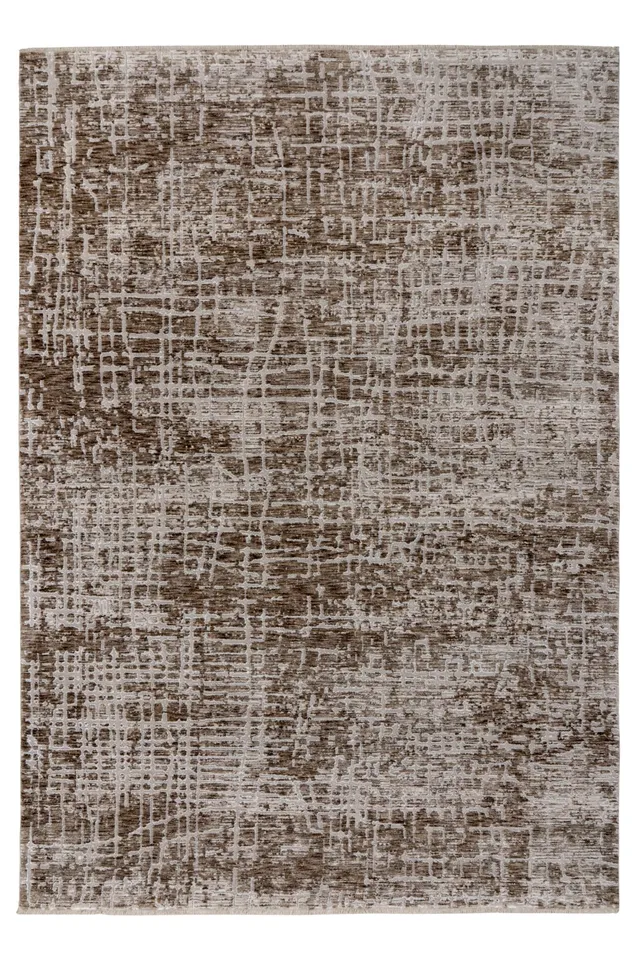 kayoom-amora-260-taupe-kurzflorteppich-11-mm-florh-he-polyester-1900-g-m-maschin image 1