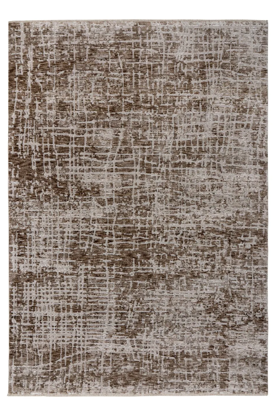 kayoom-amora-260-taupe-kurzflorteppich-11-mm-florh-he-polyester-1900-g-m-maschin image 1