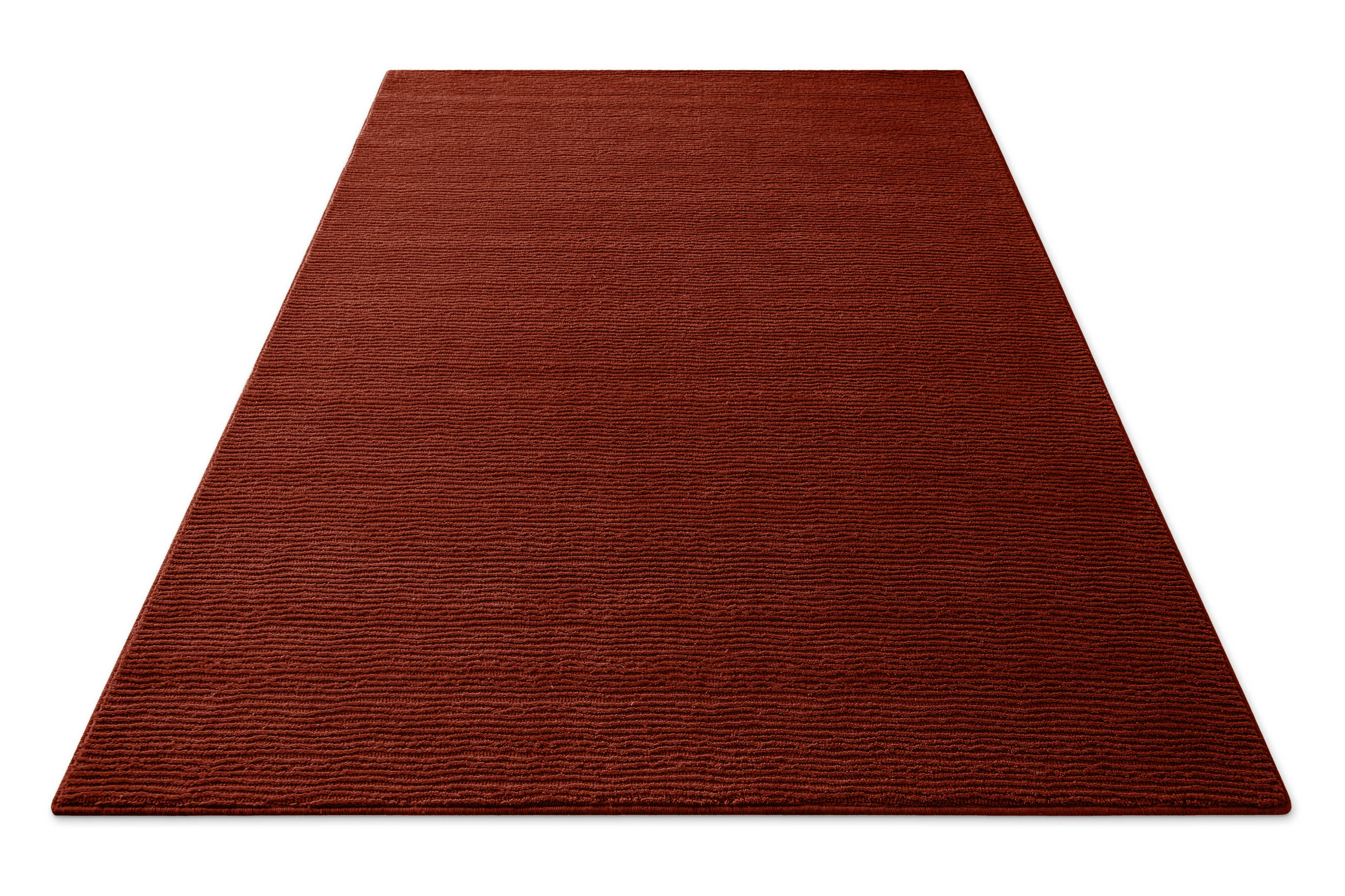 weconhome-castello-one-kurzflor-teppich-schurwolle-purpur-rot image 3