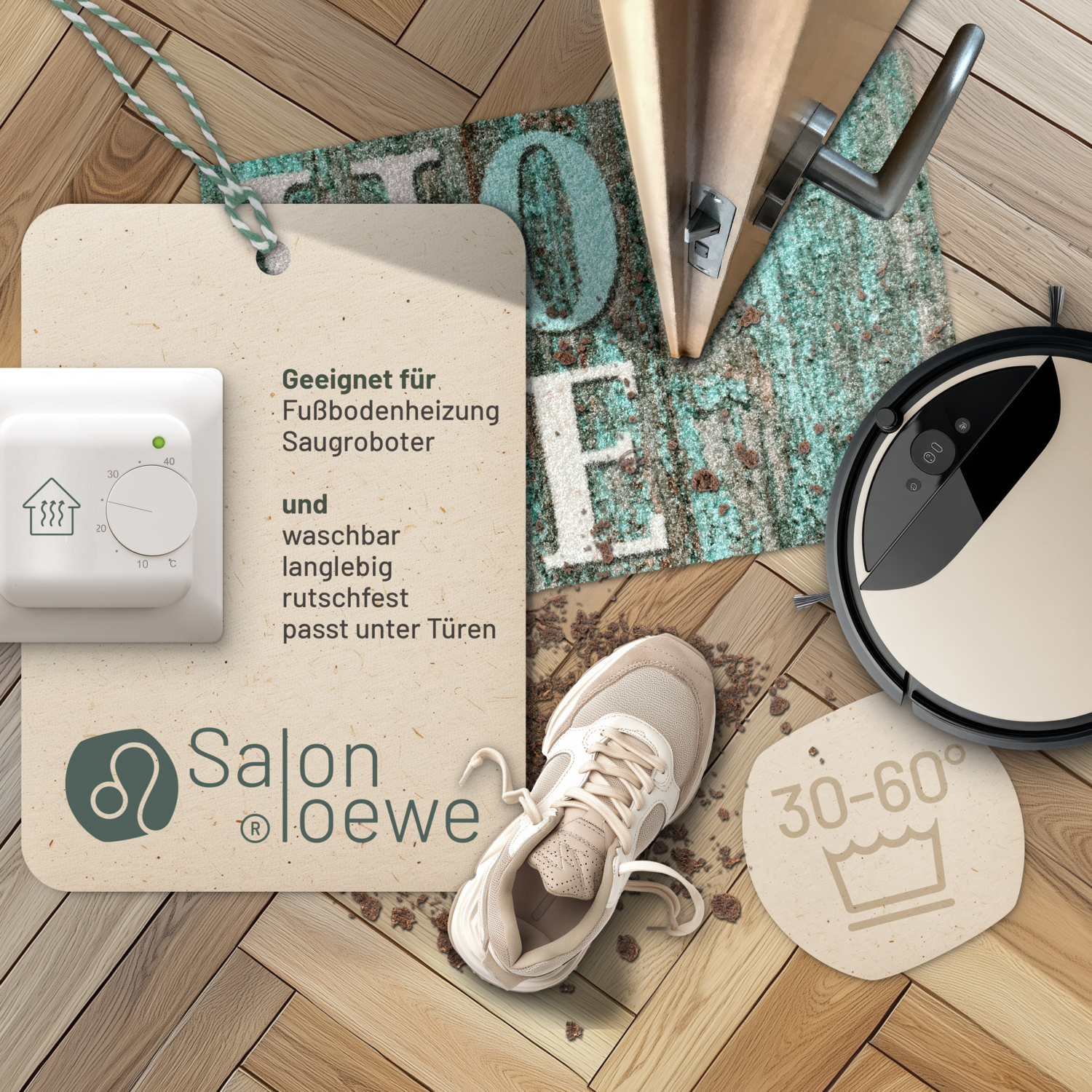 salonloewe-home-antique-eingangsmatte-50-x-75-cm image 3