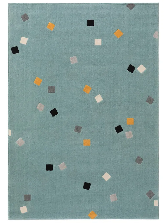 benuta-kinderteppich-juno-t-rkis-160x230-cm-teppich-f-r-kinderzimmer image 1