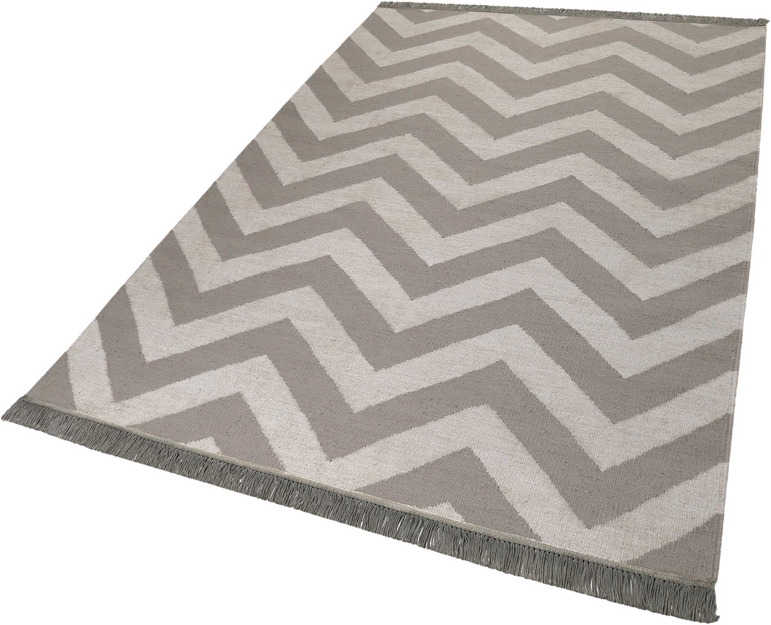 weconhome-kelim-teppich-zig-zag-grau-beige-aus-naturfaser-handgewebt-goodweave image 2
