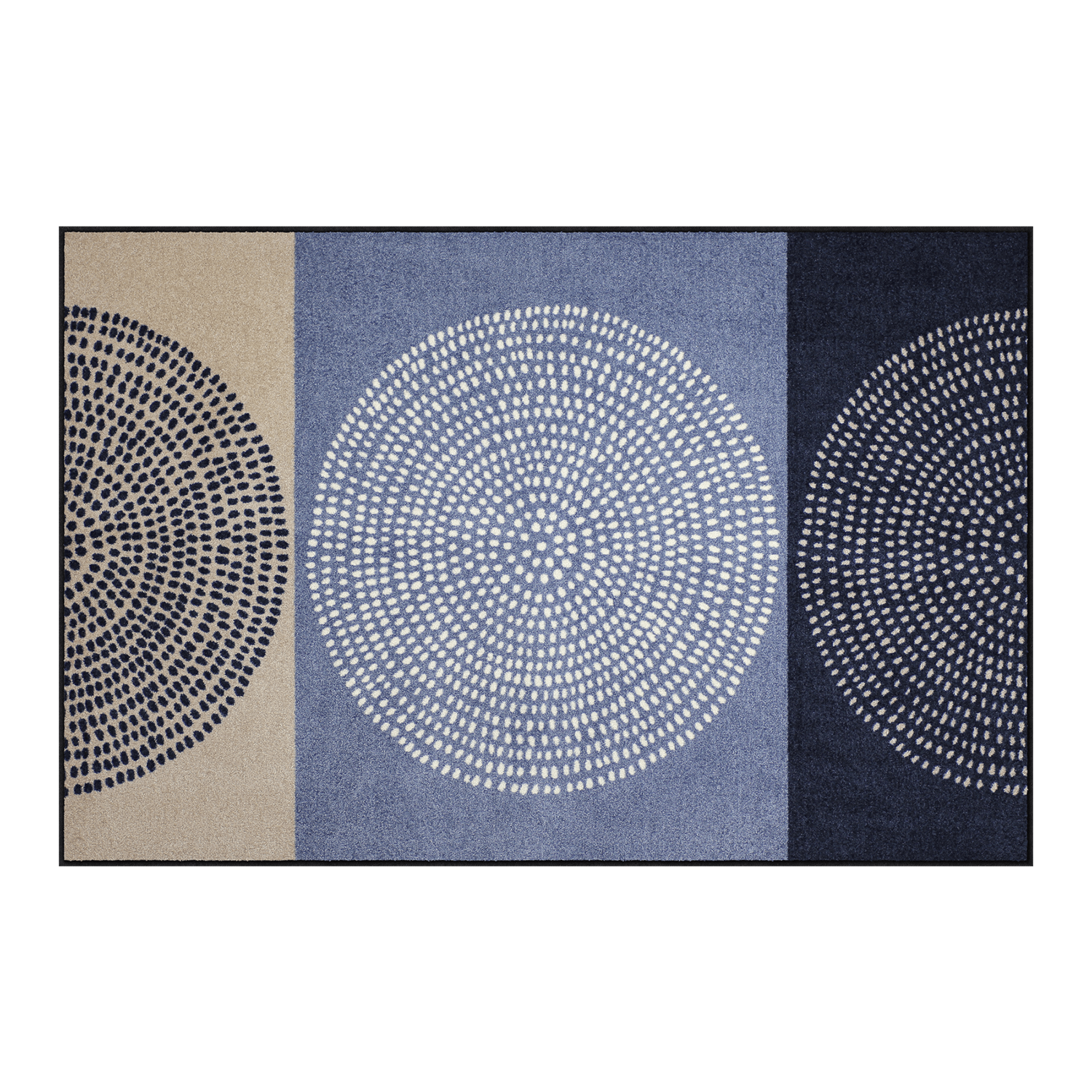salonloewe-nestor-denim-teppich-115-x-175-cm-polyamid-teppich-mit-kreisdesign-in image 1