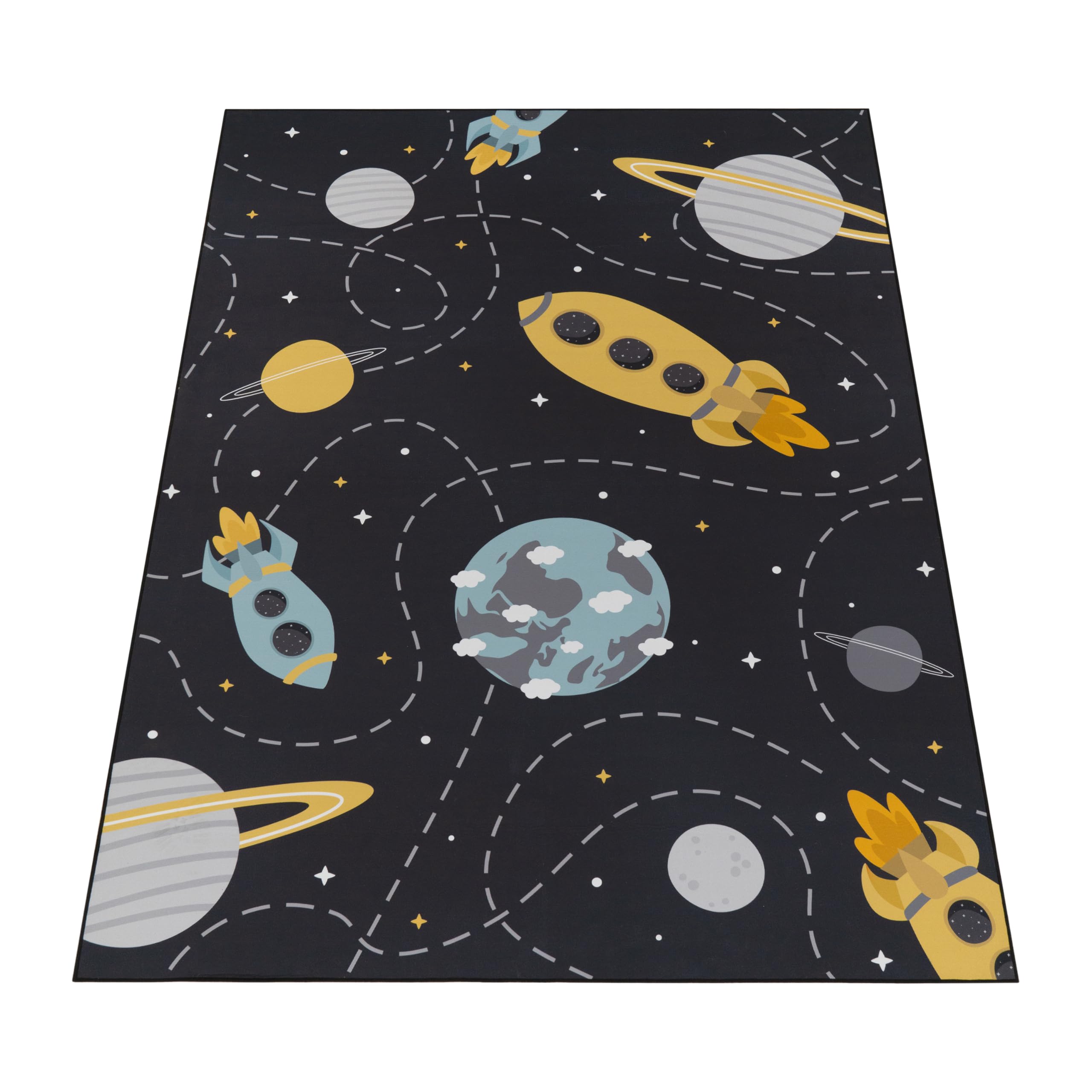 paco-home-kinderzimmer-teppich-kinderteppich-rutschfest-rakete-planet-sterne-140 image 6