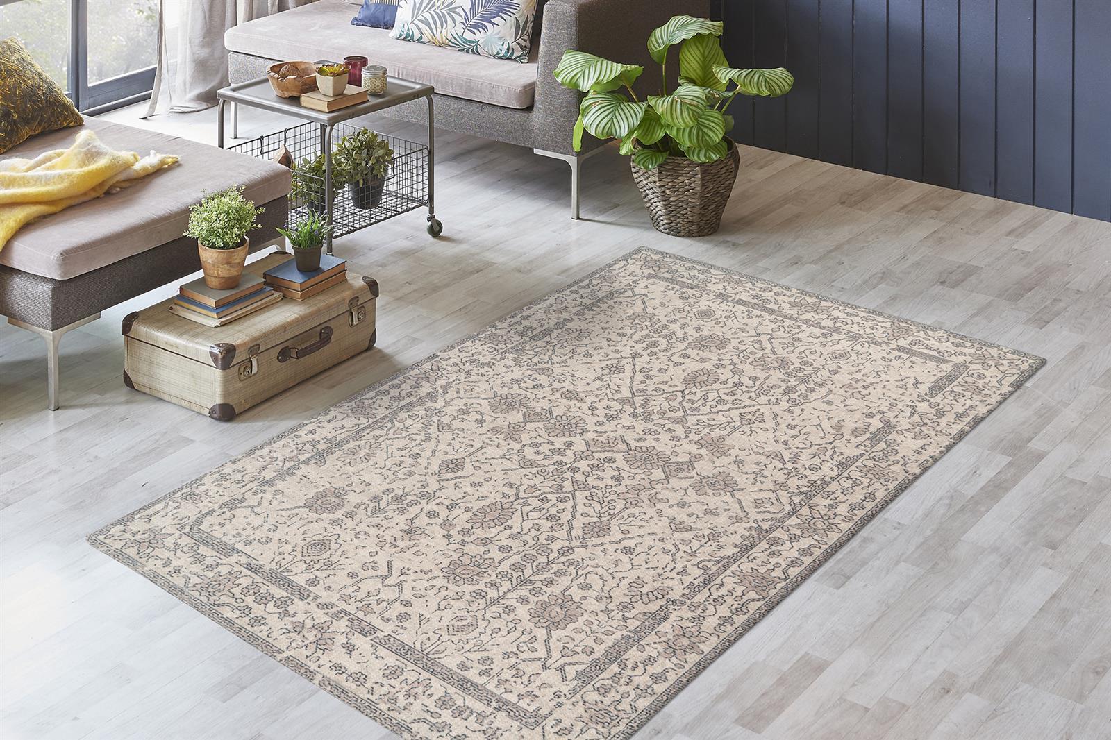 kayoom-perry-125-vintage-teppich-baumwolle-polyester-13-mm image 2