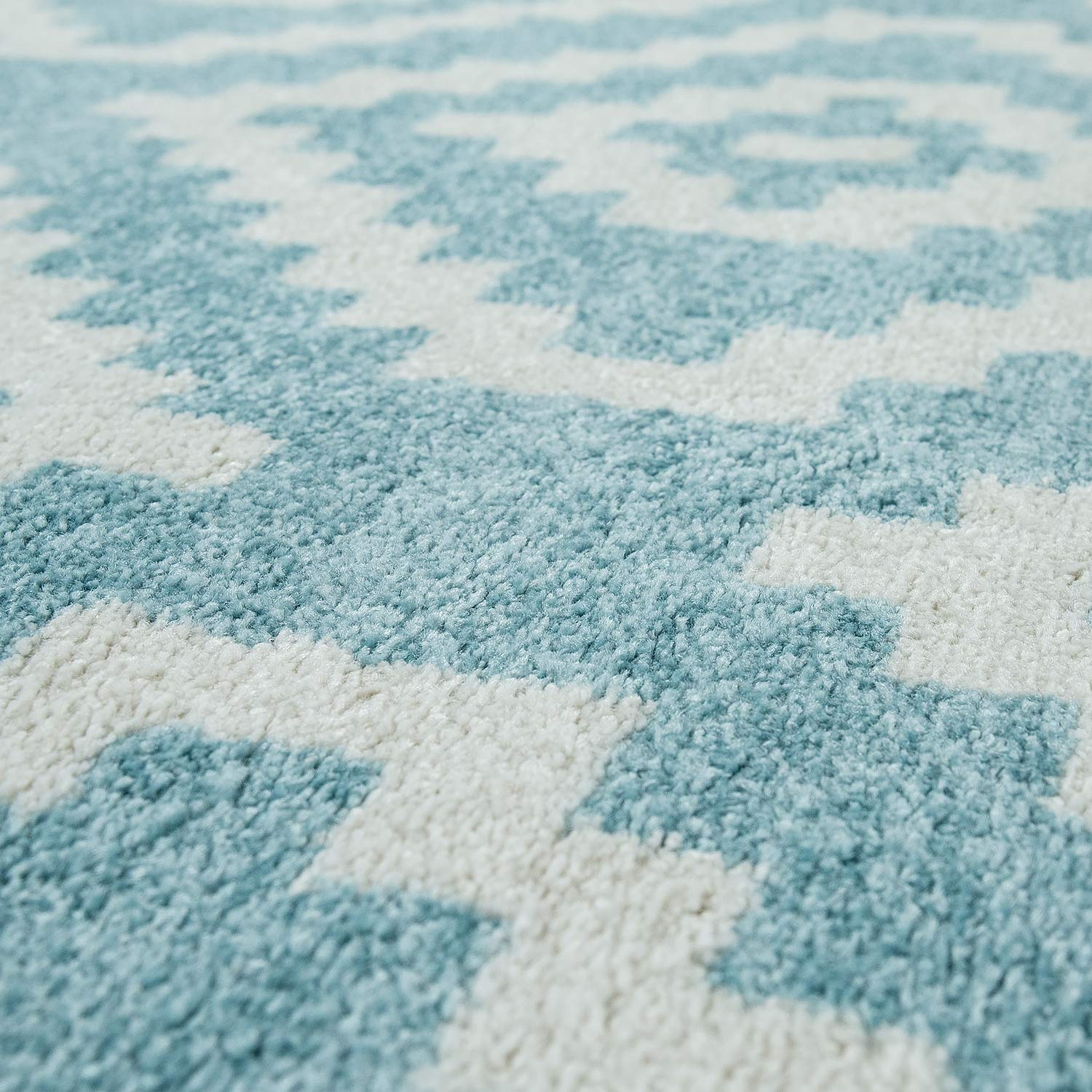 paco-home-metro-kurzflor-teppich-120x170-cm-blau-wei-rauten-ethno image 3