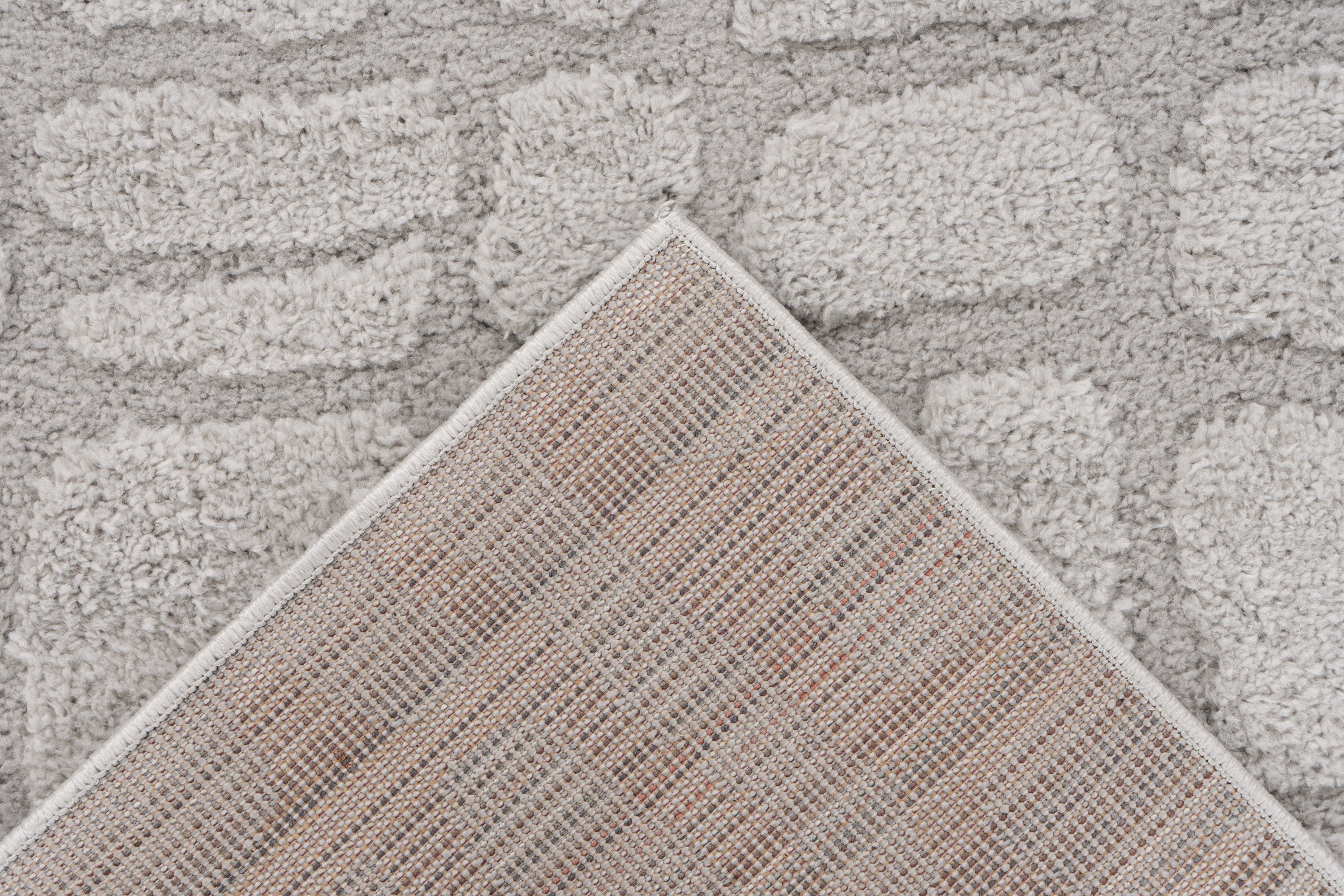 kayoom-kick-off-125-kurzflorteppich-silber-20-mm-florh-he-1000-g-m-polyester image 5