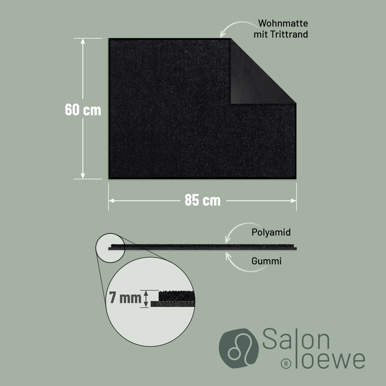 salonloewe-uni-l-ufer-60-x-85-cm-schwarz-polyamid-rutschfest-waschbar image 3