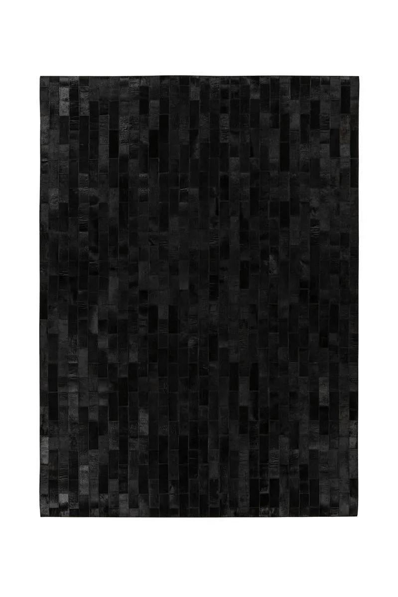kayoom-lavin-825-handgefertigter-lederteppich-100-rindleder-unterseite-100-wolle image 1