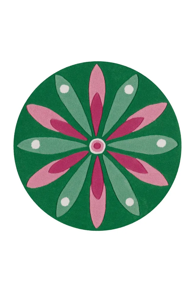 kayoom-joy-4184-bunter-motivteppich-acryl-flor-pflegeleicht-f-r-wohnzimmer-schla image 1
