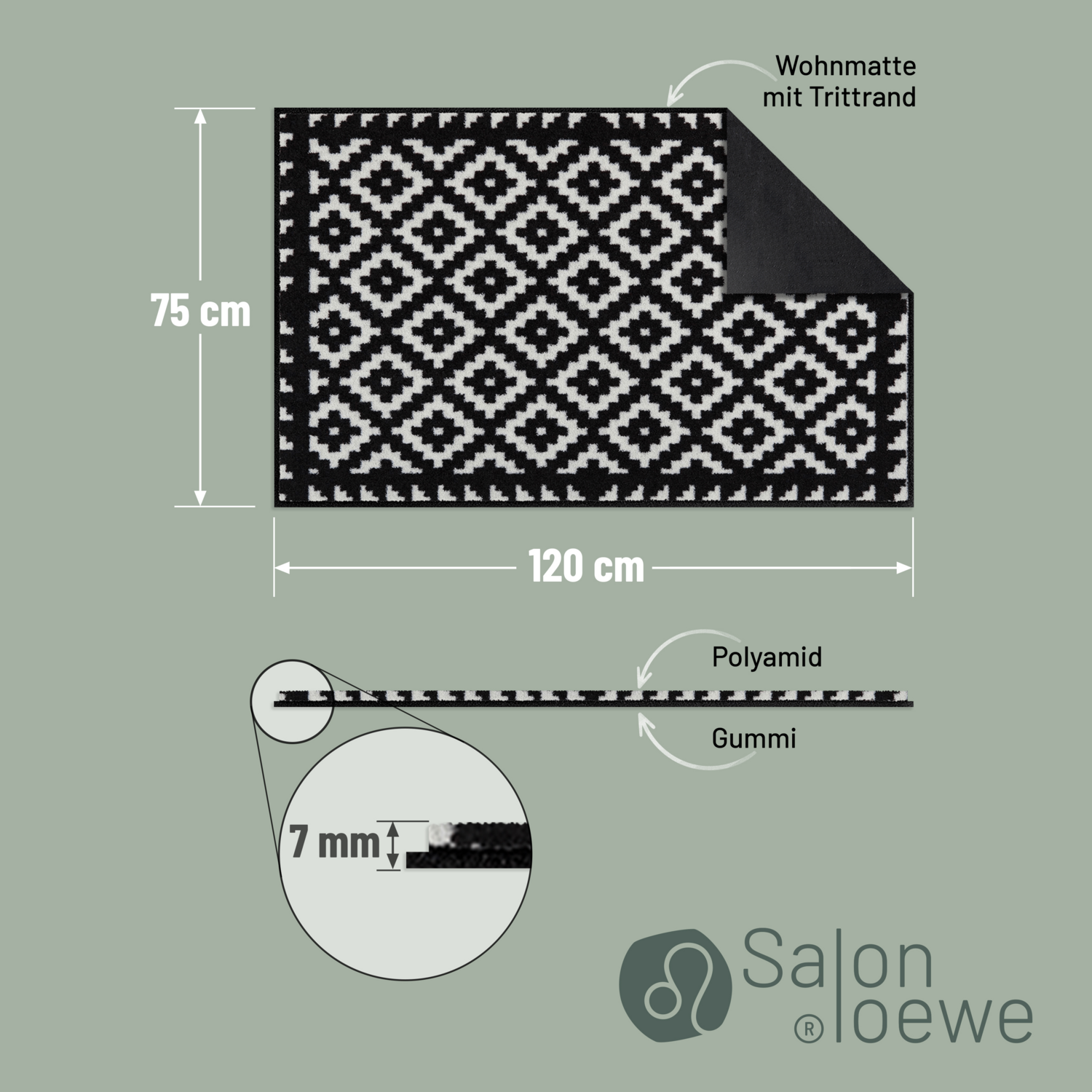 salonloewe-tabuk-black-white-teppich-75-x-120-cm image 4