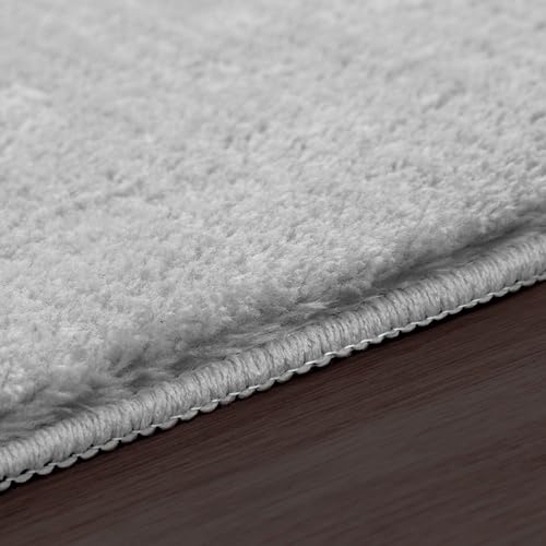 paco-home-kurzflor-teppich-style-200-cm-rund-silber-rutschfest-modern image 8