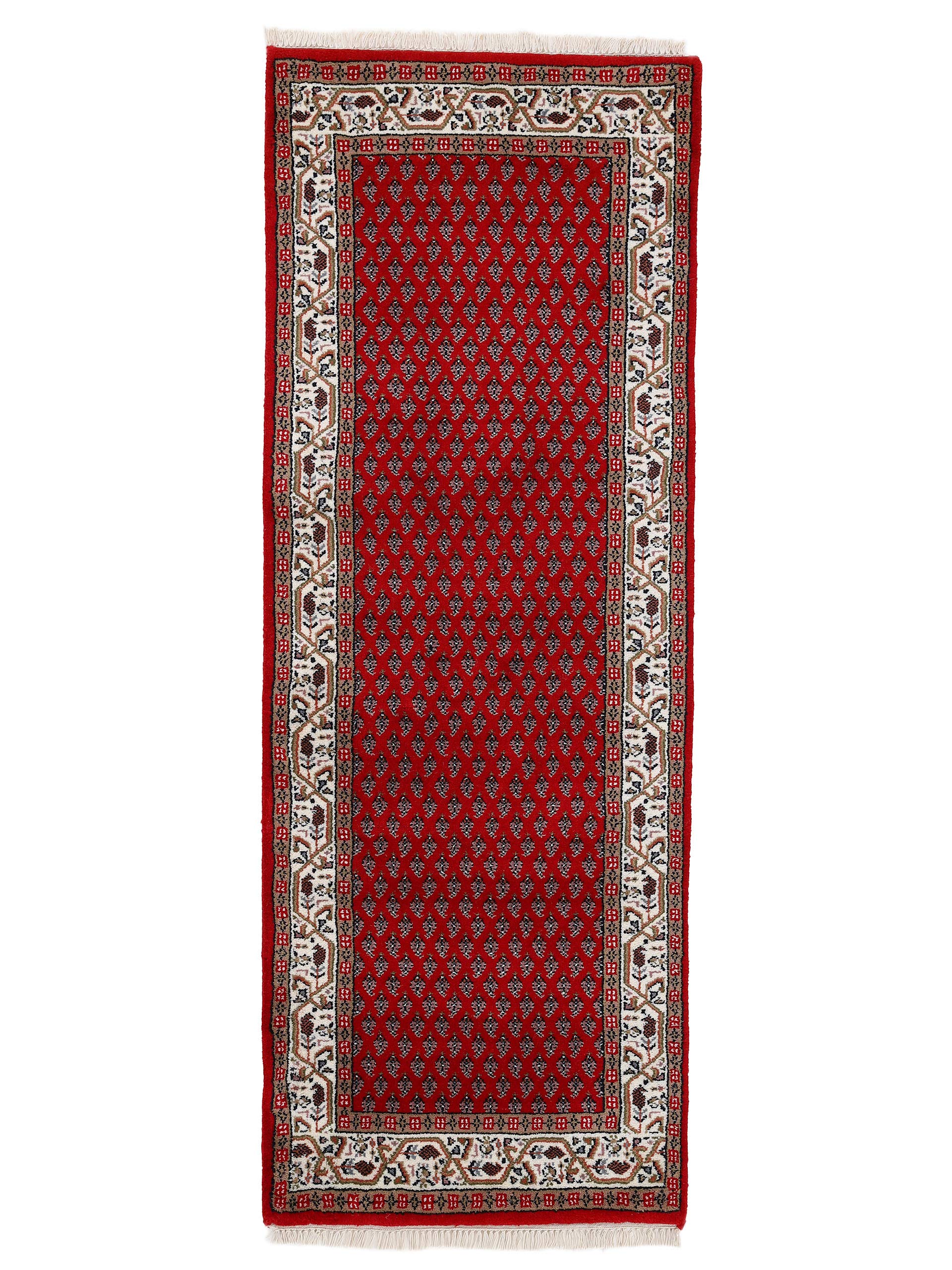 carpetfine-mir-woll-teppich-l-ufer-rot-80x400-cm image 1