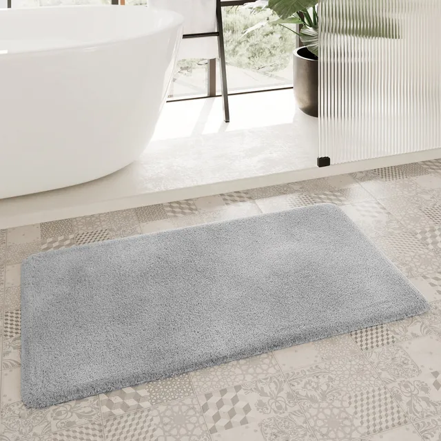 homie-living-by-weconhome-porto-azzurro-badteppich-licht-grau-getuftet-rutschfes image 1