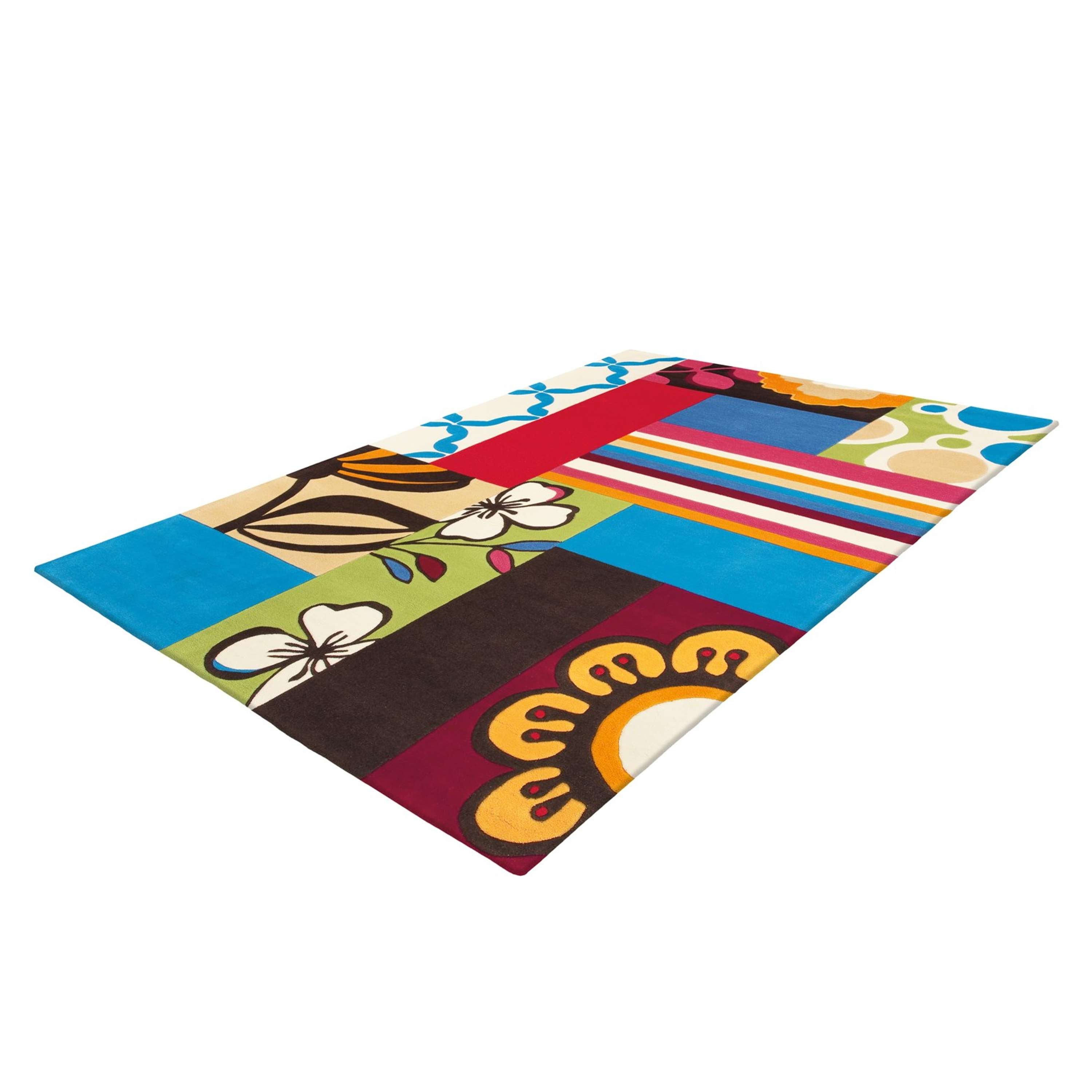 kayoom-joy-4093-bunter-motivteppich-mit-acrylflor-ideal-f-r-wohnzimmer-kinderzim image 4