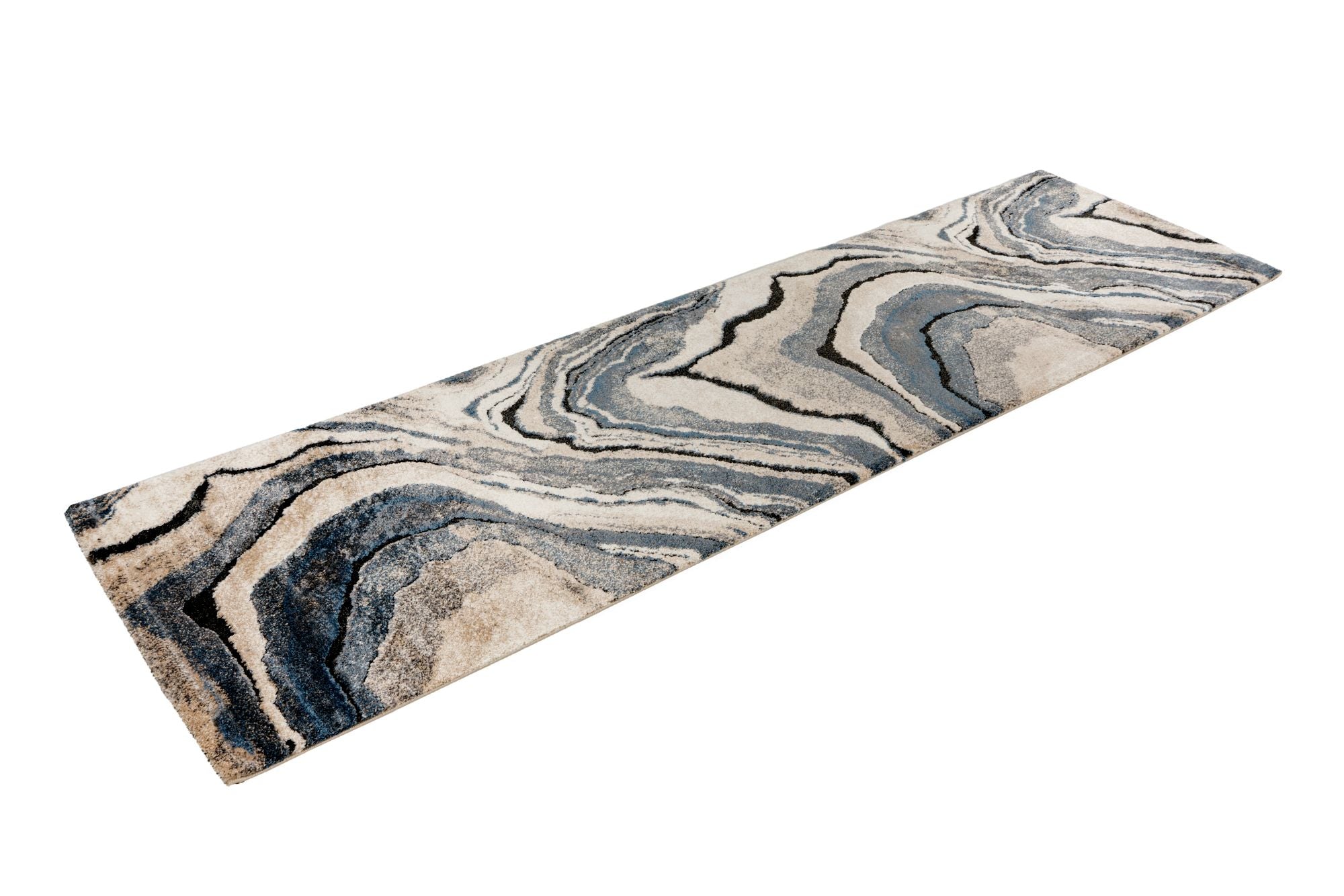 kayoom-firenze-486-teppich-kurzflor-20-mm-3200-g-m-blau-grau-terra image 8