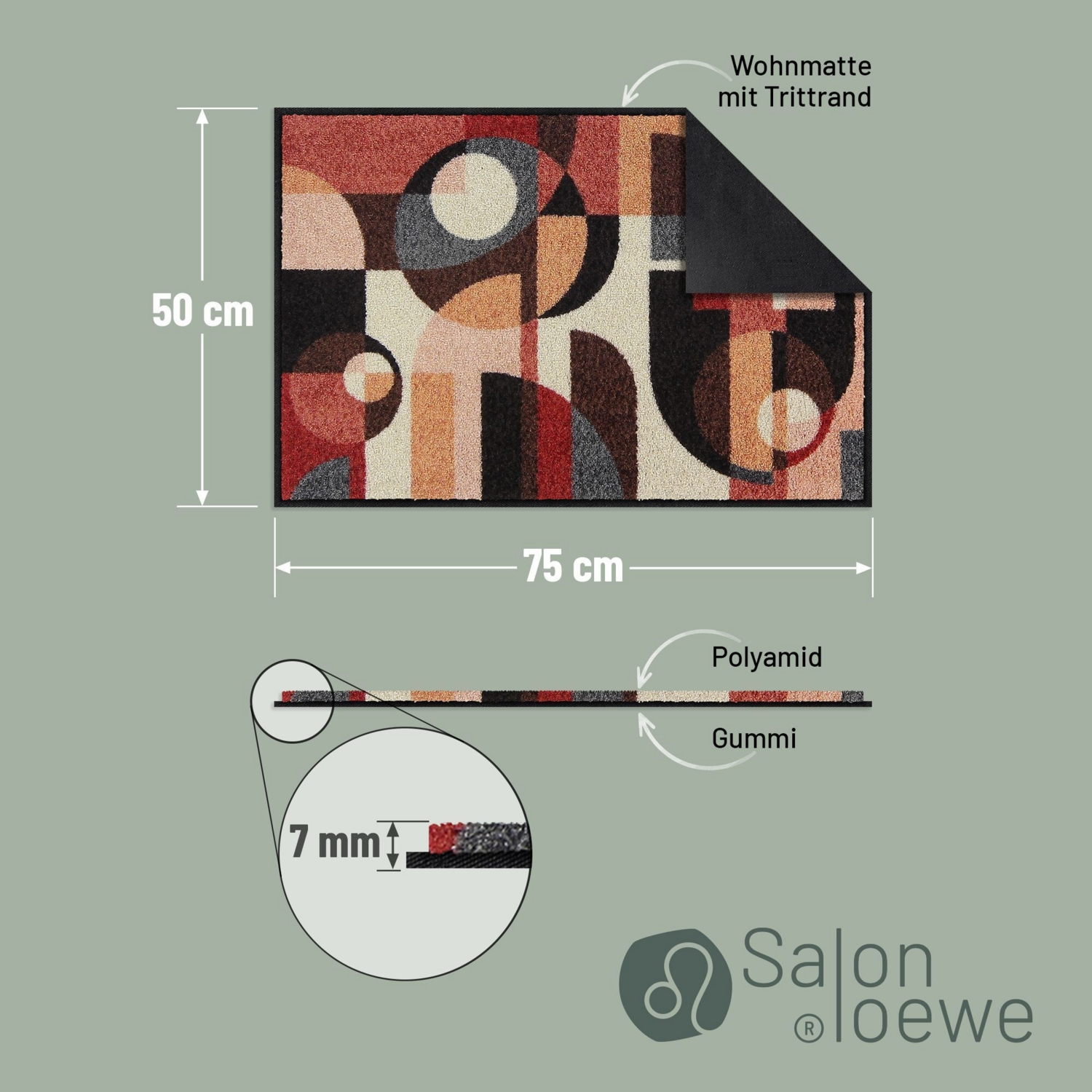 salonloewe-clockwork-rose-blue-eingangsmatte-50-x-75-cm image 4