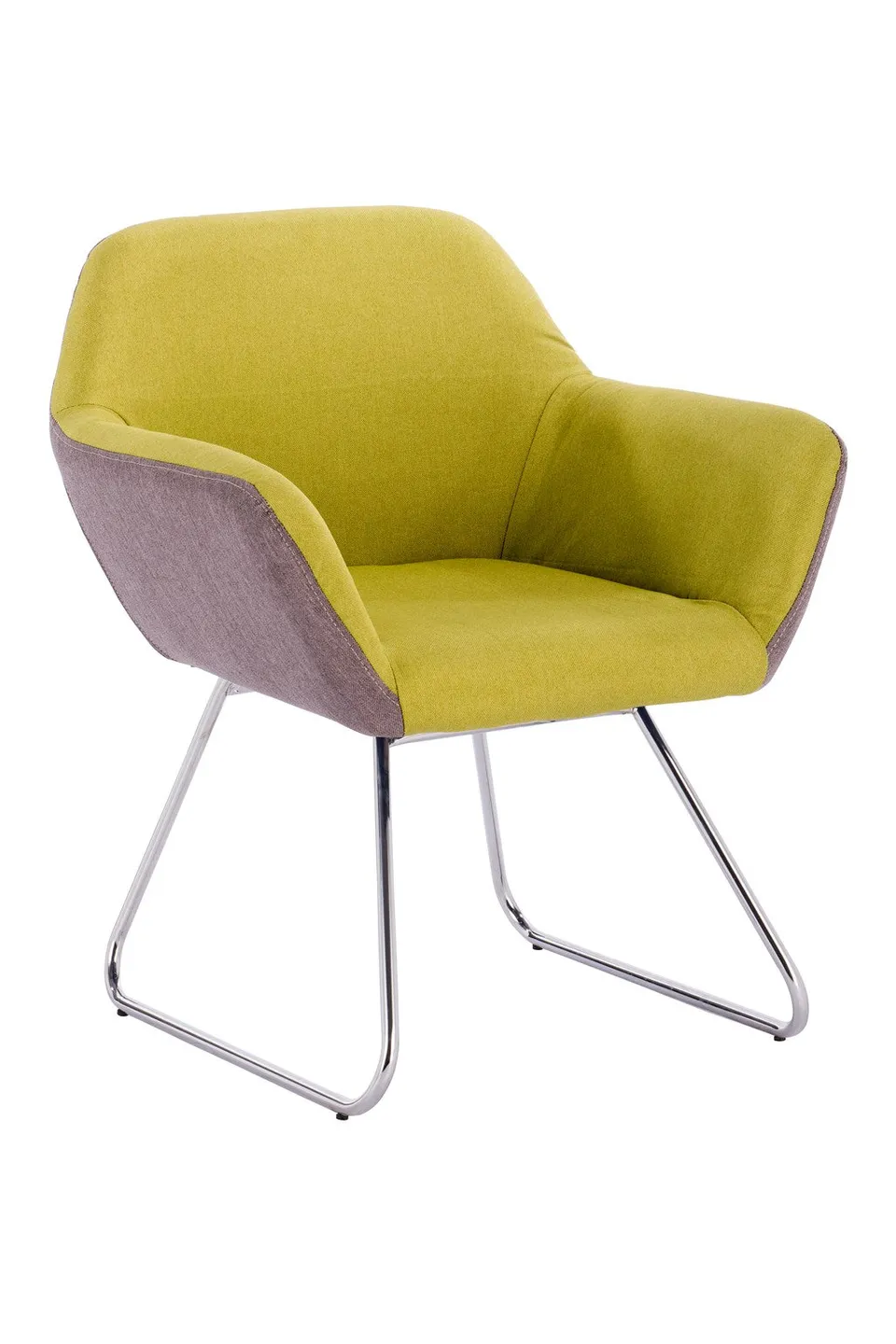 kayoom-stuhl-maxim-160-unifarbener-relaxstuhl-in-grau-mit-schaumstofff-llung-und image 1