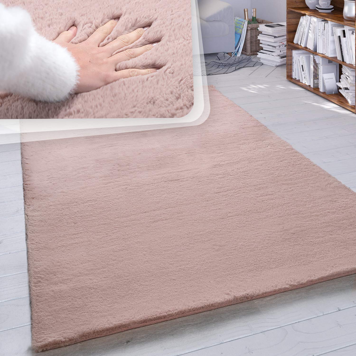paco-home-teddy-hochflor-teppich-140x200-cm-beige image 6