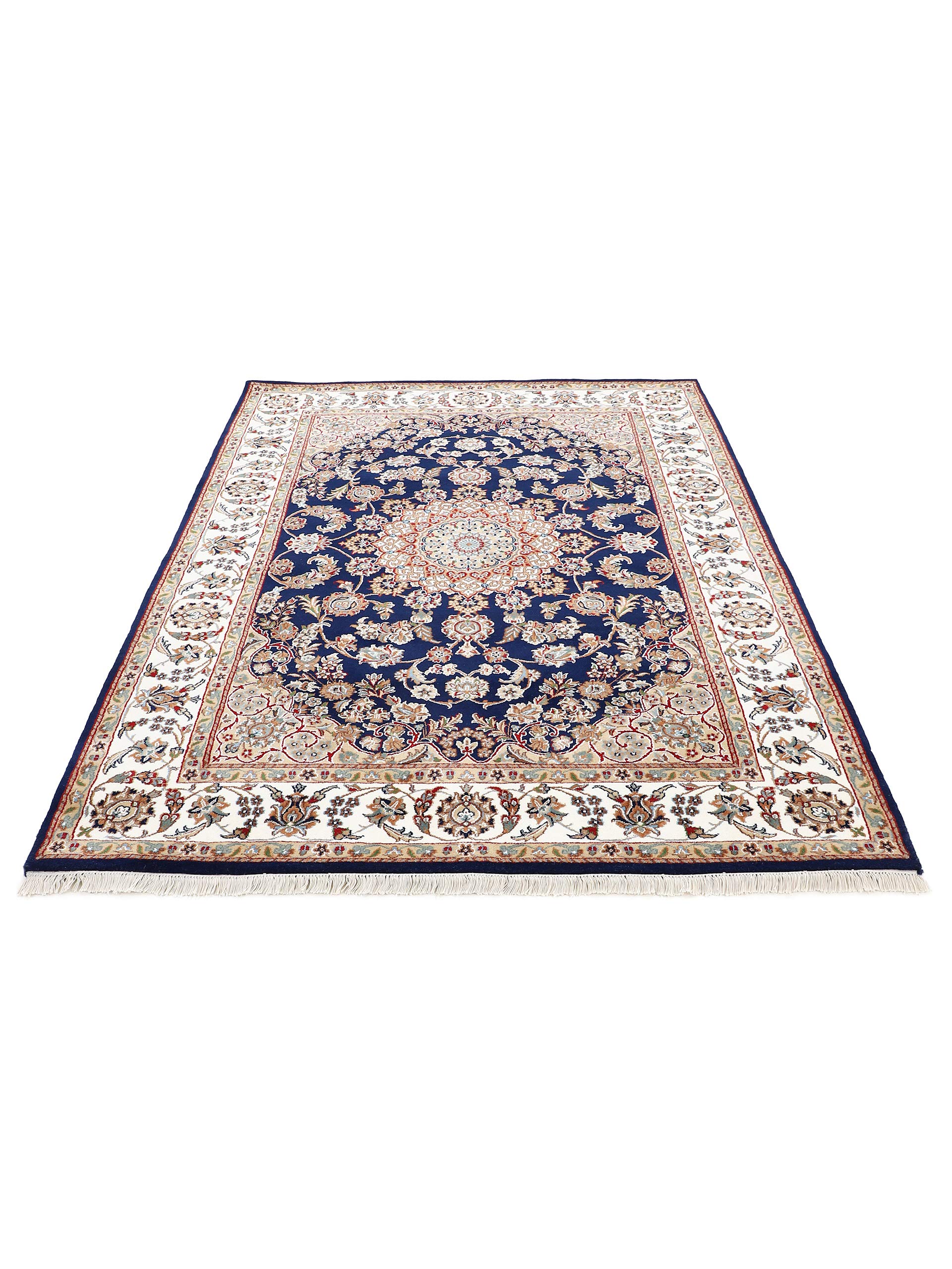 carpetfine-nain-teppich-blau-70x140-cm-handgekn-pft-wolle image 4