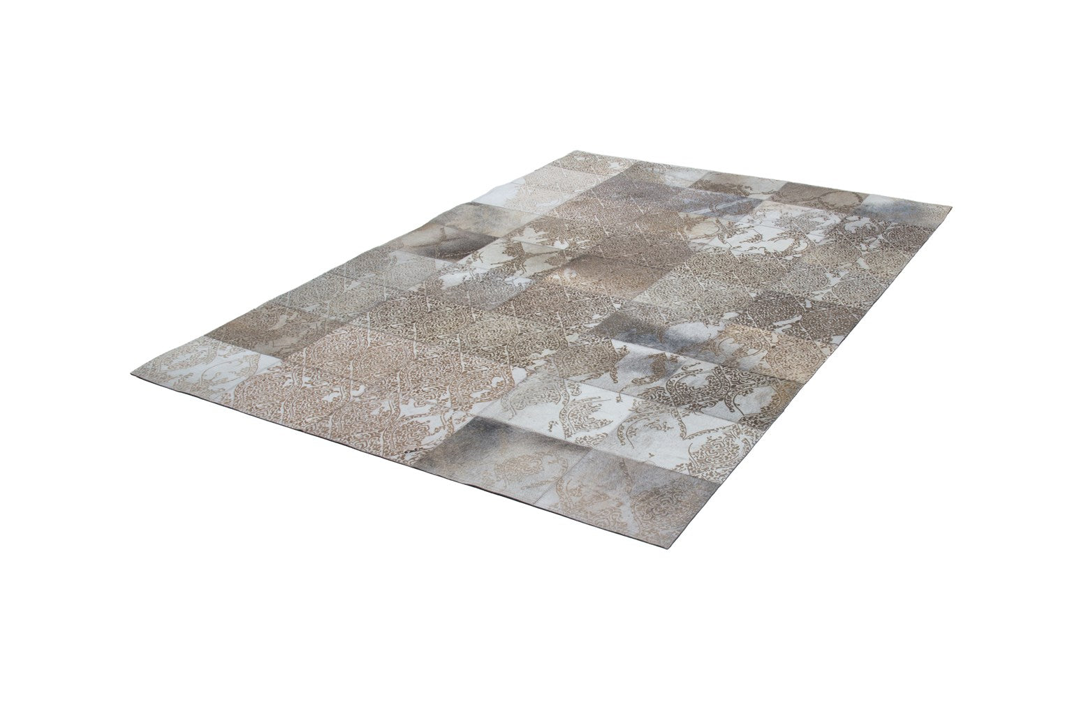 kayoom-cobra-343-flachflorteppich-aus-leder image 7