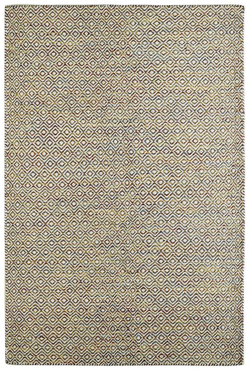 kayoom-bombay-344-wollteppich-handgewebter-teppich-in-streifenoptik-aus-naturwol image 4