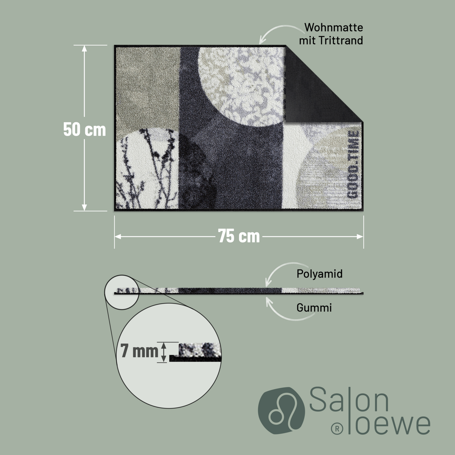 salonloewe-natural-living-teppich-50-x-75-cm-eingangsmatte-mit-geometrischem-flo image 4