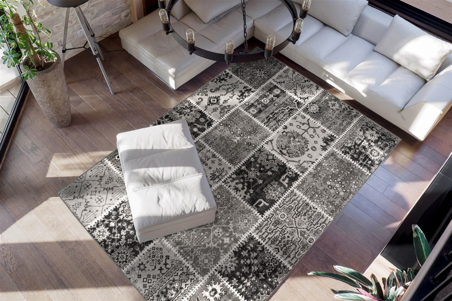 kayoom-ariya-425-vintage-flachflorteppich-mit-fransen-jute-r-cken-45-statt-22-50 image 3