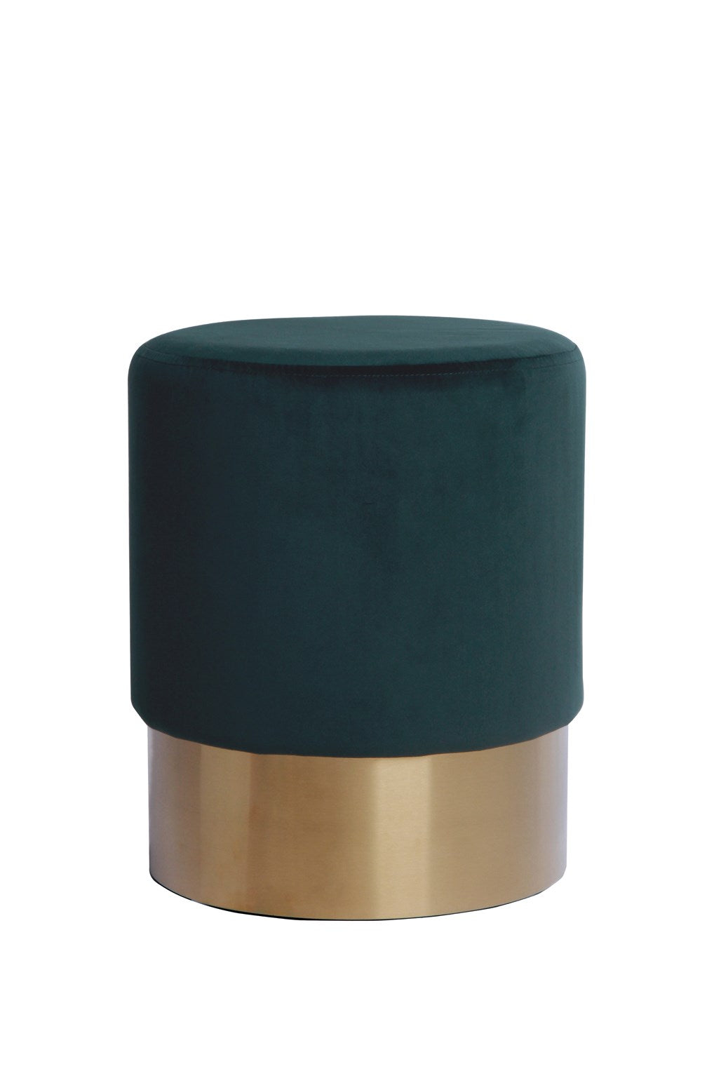 kayoom-aspen-110-hocker-runder-sitzhocker-mit-polyesterbezug-und-edelstahlfu image 4